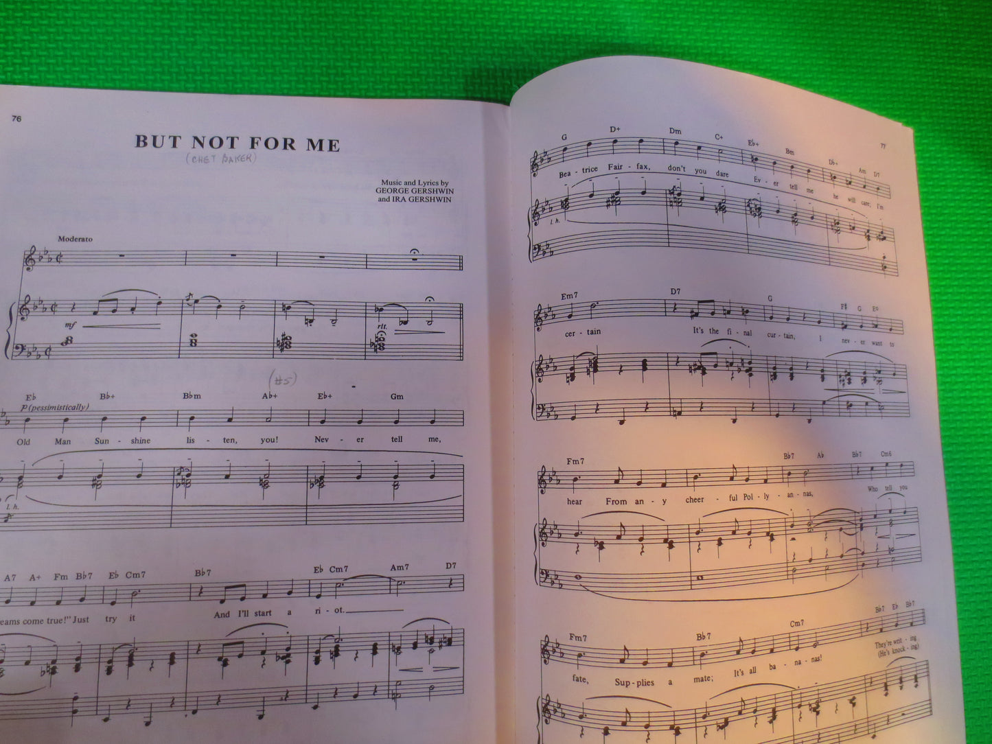 GERSHWIN Book, Vintage Sheet Music, Music Books, SHEET Music, George Gershwin, Sheet Music Books, Jazz, Vintage Music Book