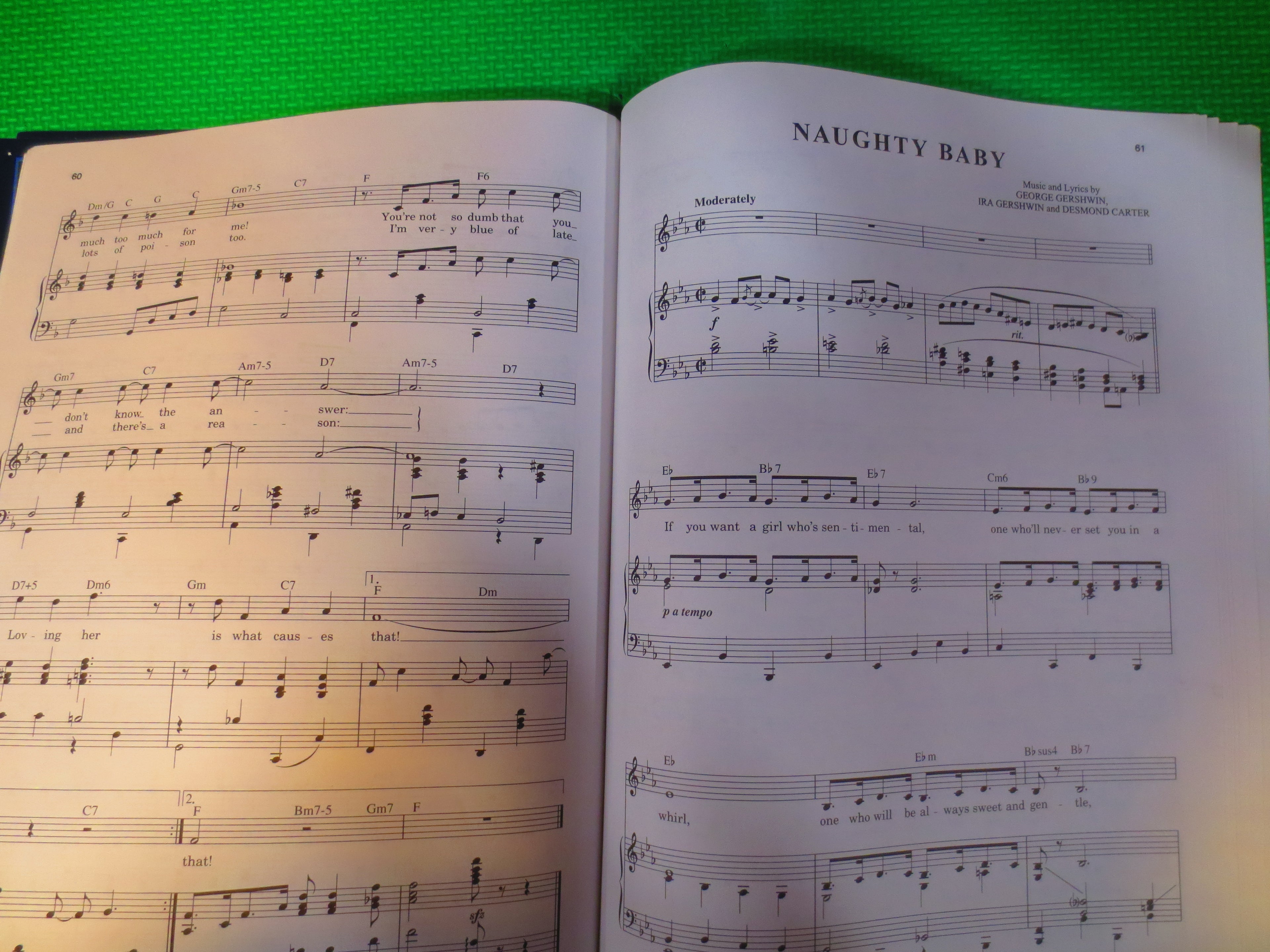 George Gershwin – Crazy for You Sheet Music Songbook
