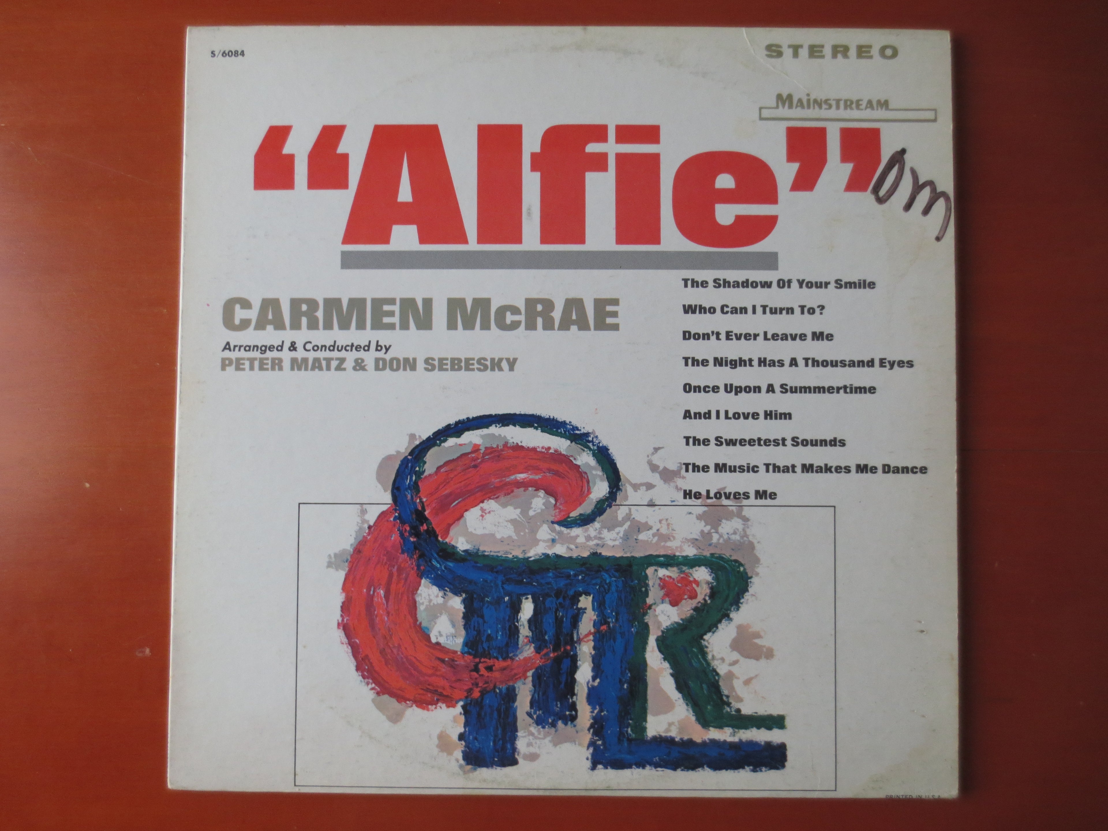 Carmen McRae – Alfie (1966) [Vinyl LP]