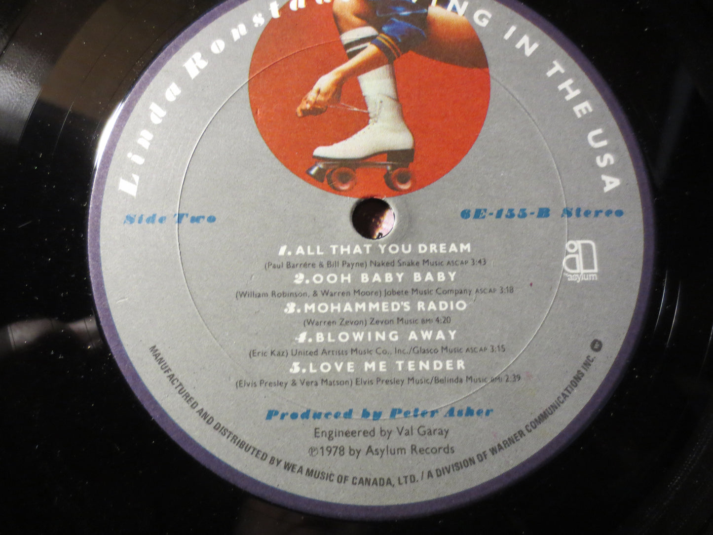 LINDA RONSTADT, Living in the USA, Linda Ronstadt Album, Linda Ronstadt Lp, Country Record, Pop Record, Lps, 1978 Records