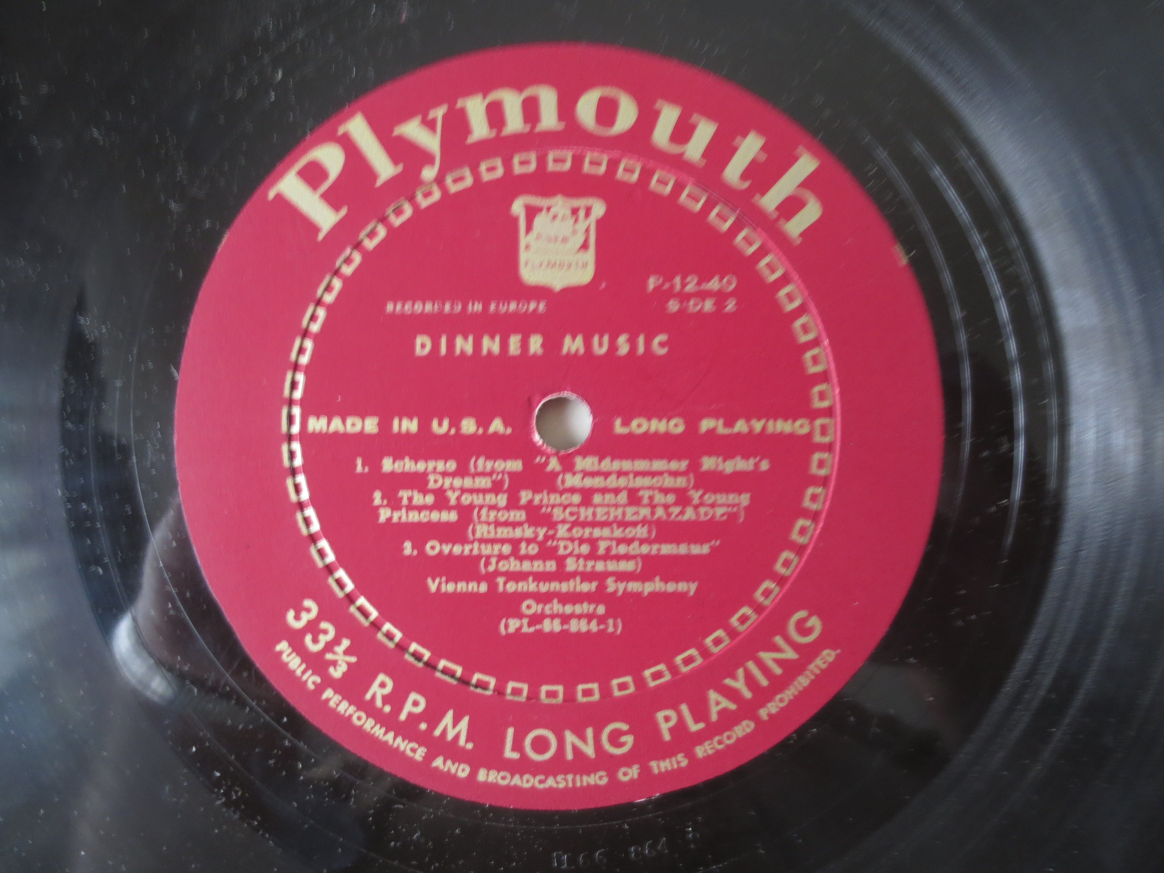 The Plymouth Players – South Pacific (1952) Vinyl LP