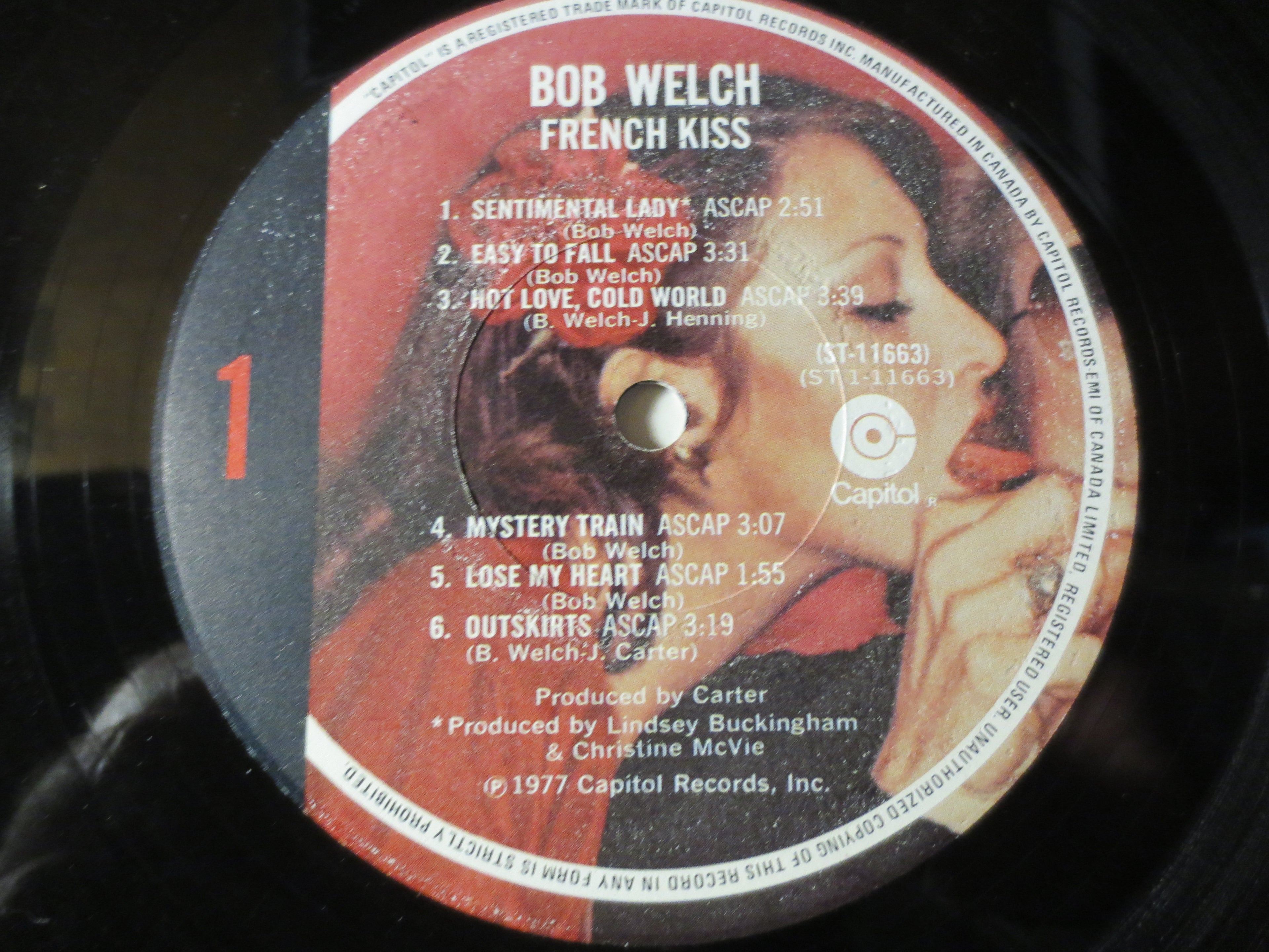 Bob Welch – French Kiss (1977) Vinyl LP