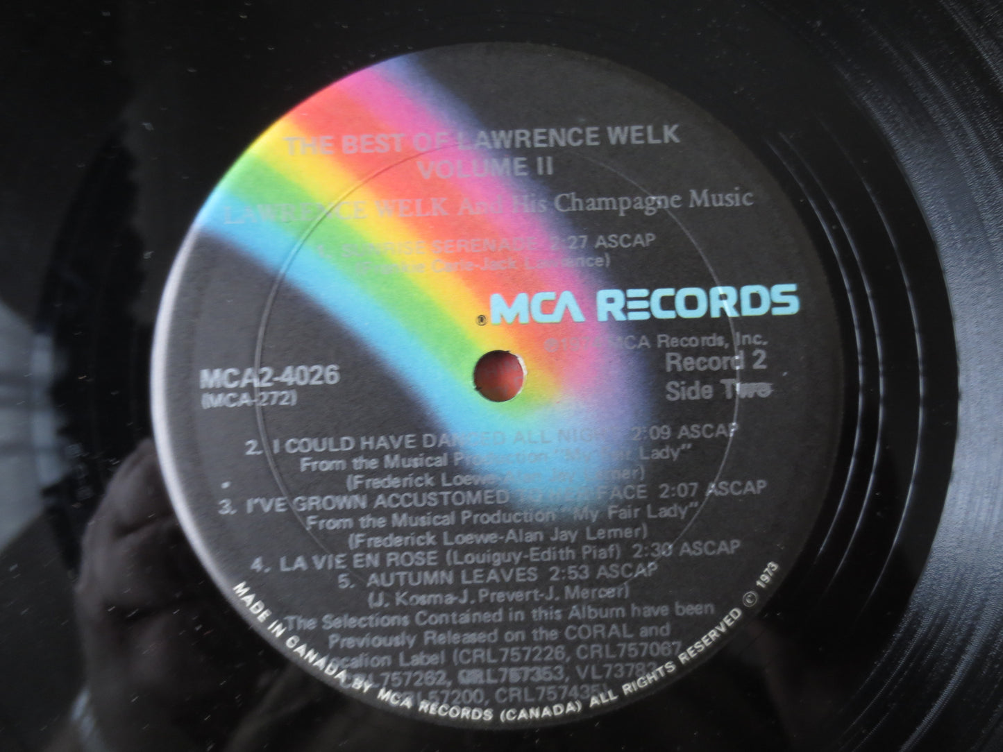 LAWRENCE WELK, The BEST of Records, Lawrence Welk Albums, Lawrence Welk Record, Vintage Vinyl, Vinyl Records, 1974 Records