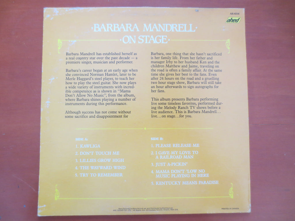 Barbara Mandrell – Golden Treasures (1977) Vinyl LP