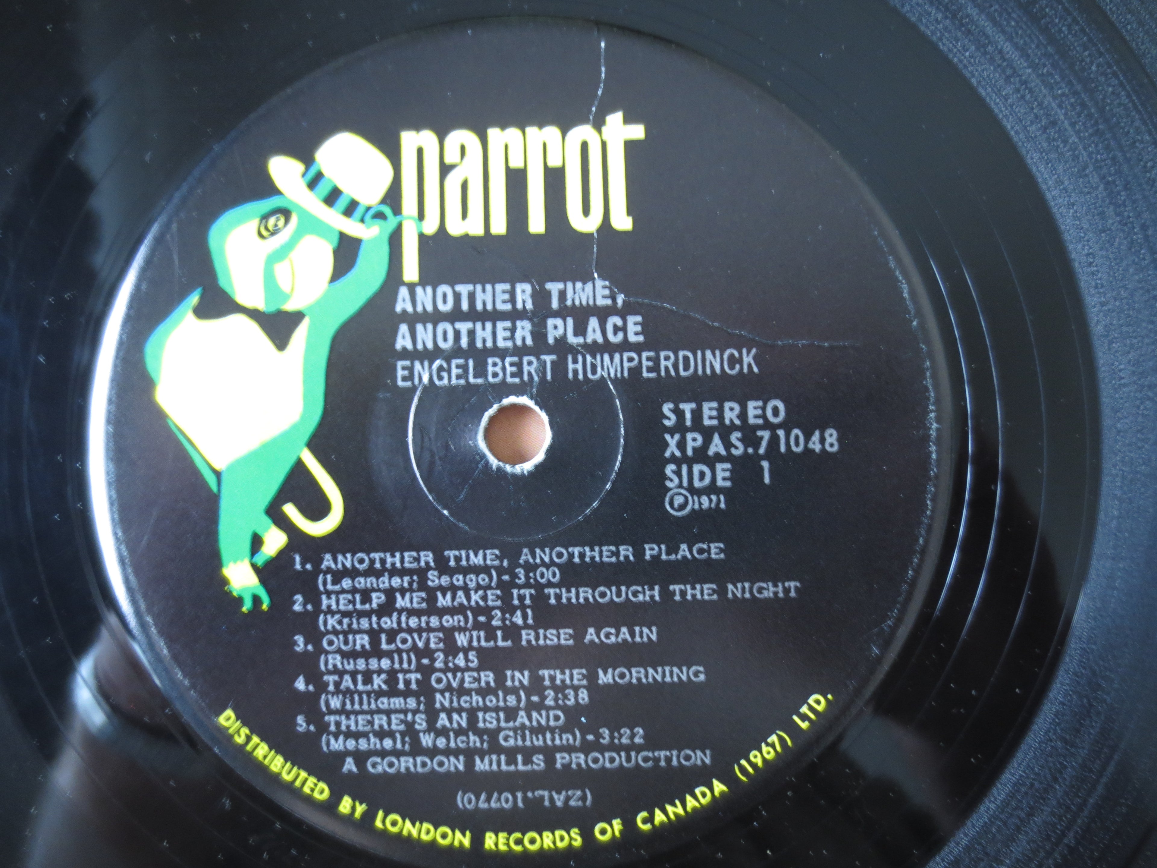Engelbert Humperdinck – Another Time, Another Place (1967) Vinyl LP