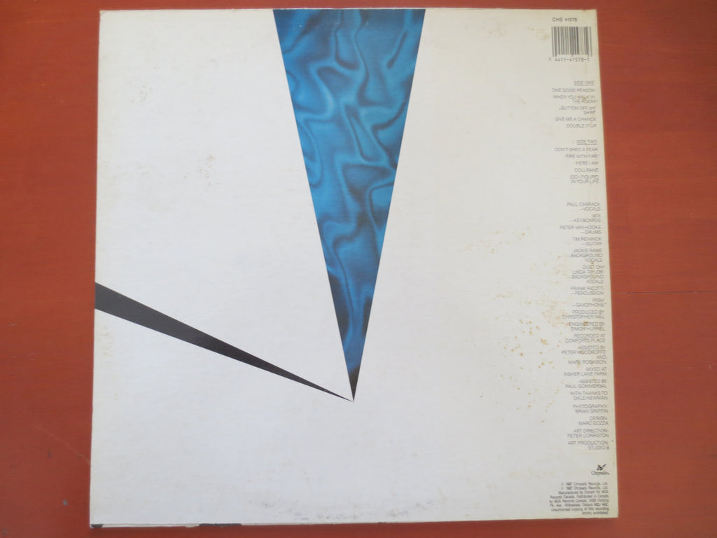 Paul Carrack – One Good Reason (1987) Vinyl LP