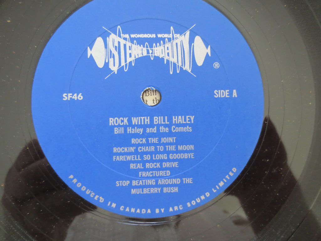BILL HALEY & The Comets, Rock With, Vintage Album, 1957 Record, Vinyl LP