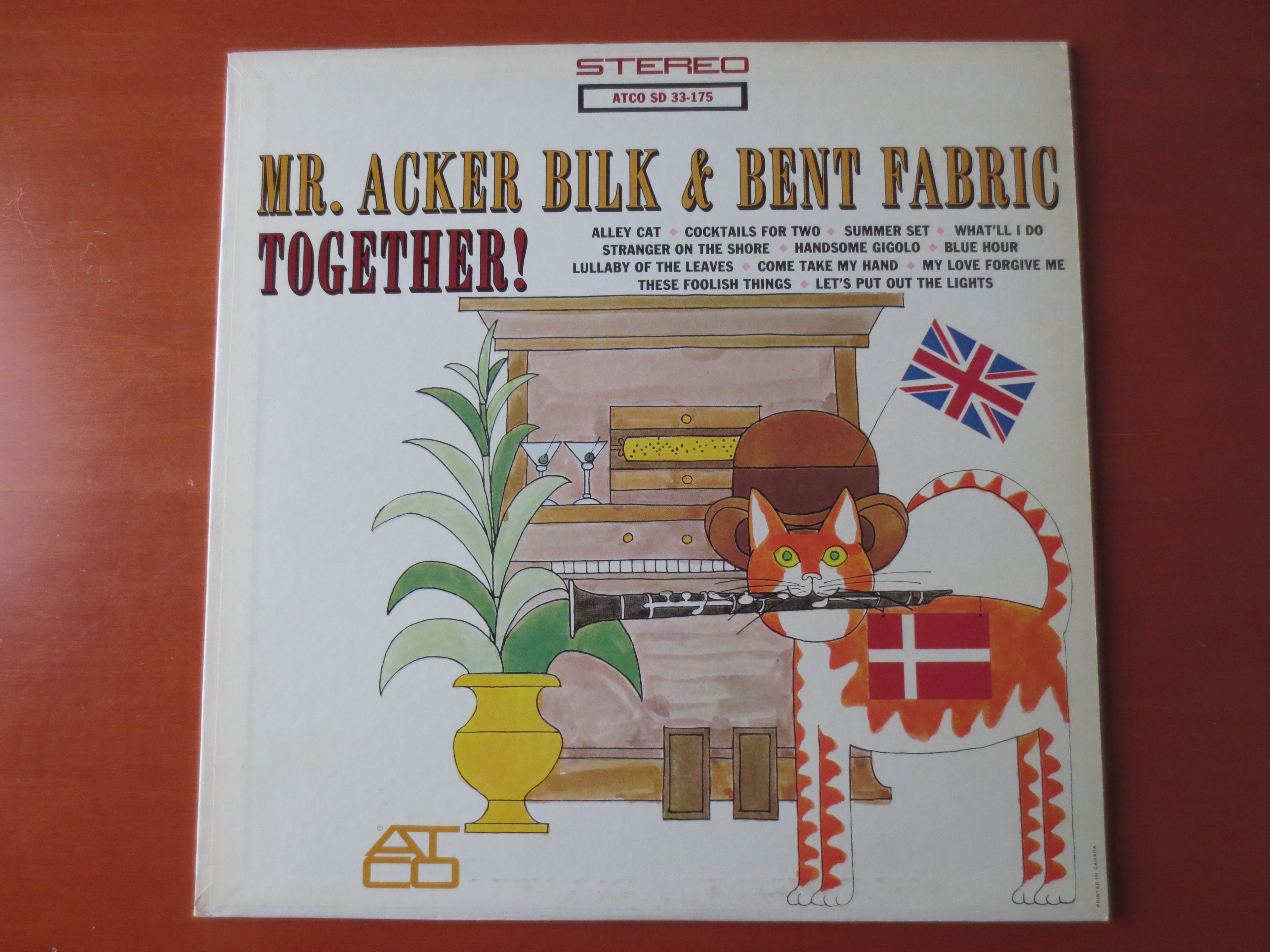 Bent Fabric & Acker Bilk – Together! (1965) Vinyl LP