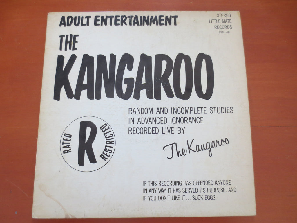 The KANGAROO, Restricted Adult Humor, Vintage Comedy Album, 1970 Record, Vinyl Lp