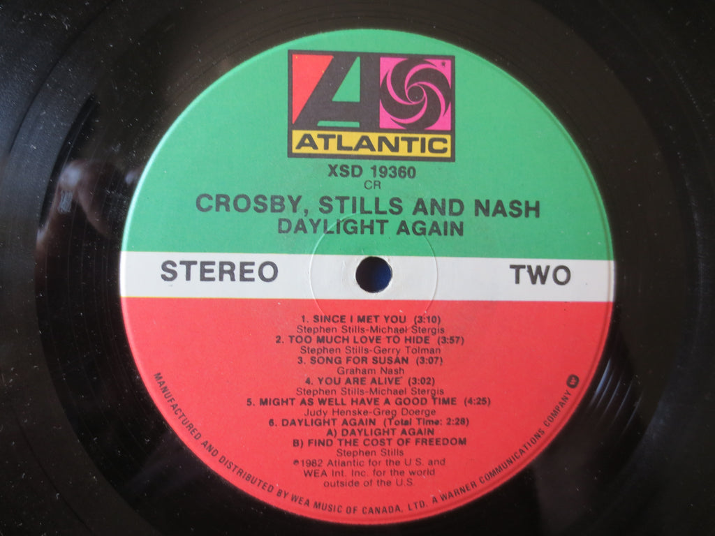 Crosby, Stills & Nash – Daylight Again (1982) Vinyl LP