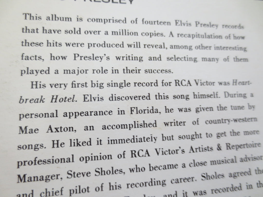 Elvis Presley – Elvis' Golden Records (1978) Gold Vinyl LP