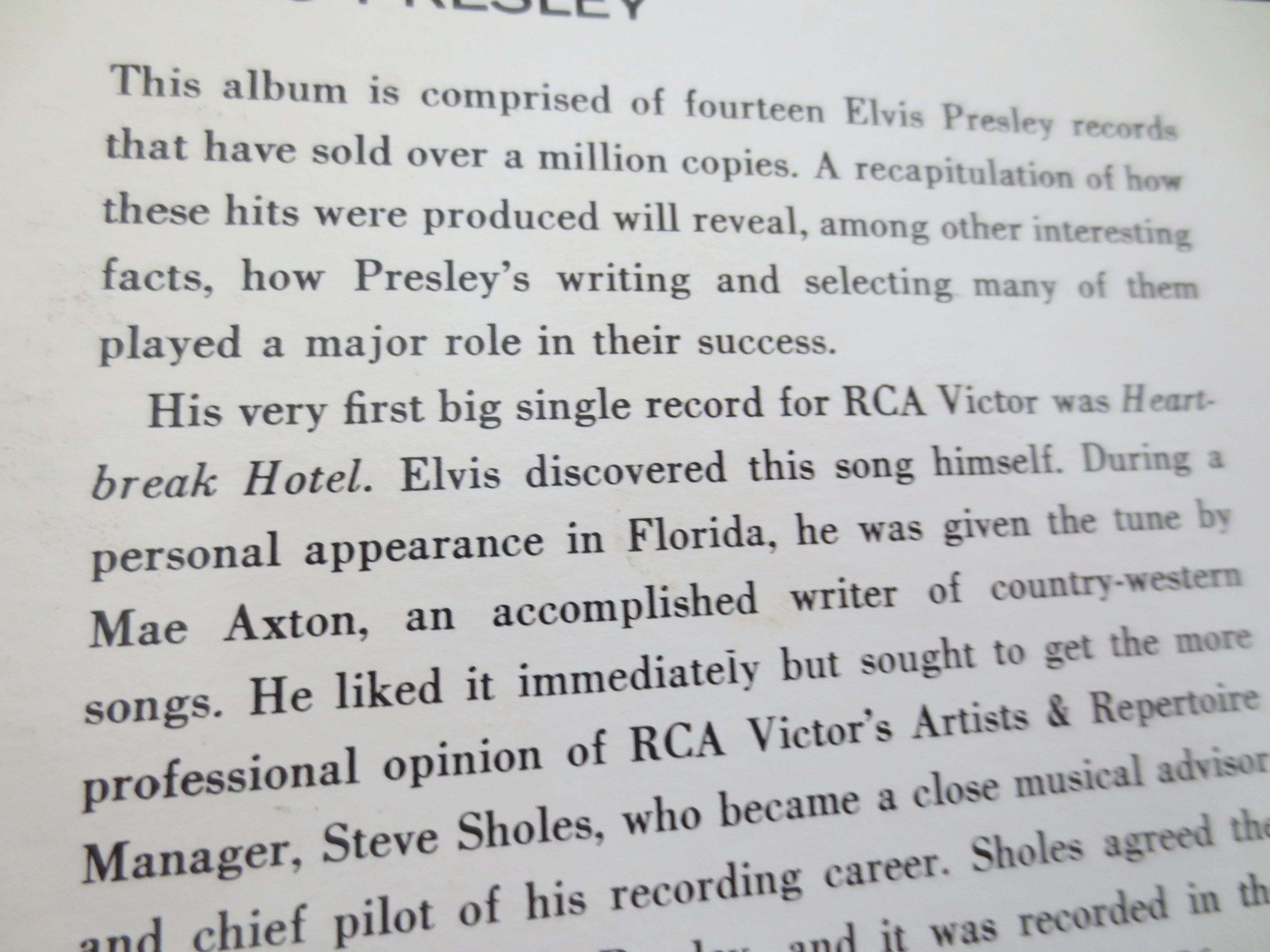 Elvis Presley – Elvis' Golden Records (1978) Gold Vinyl LP