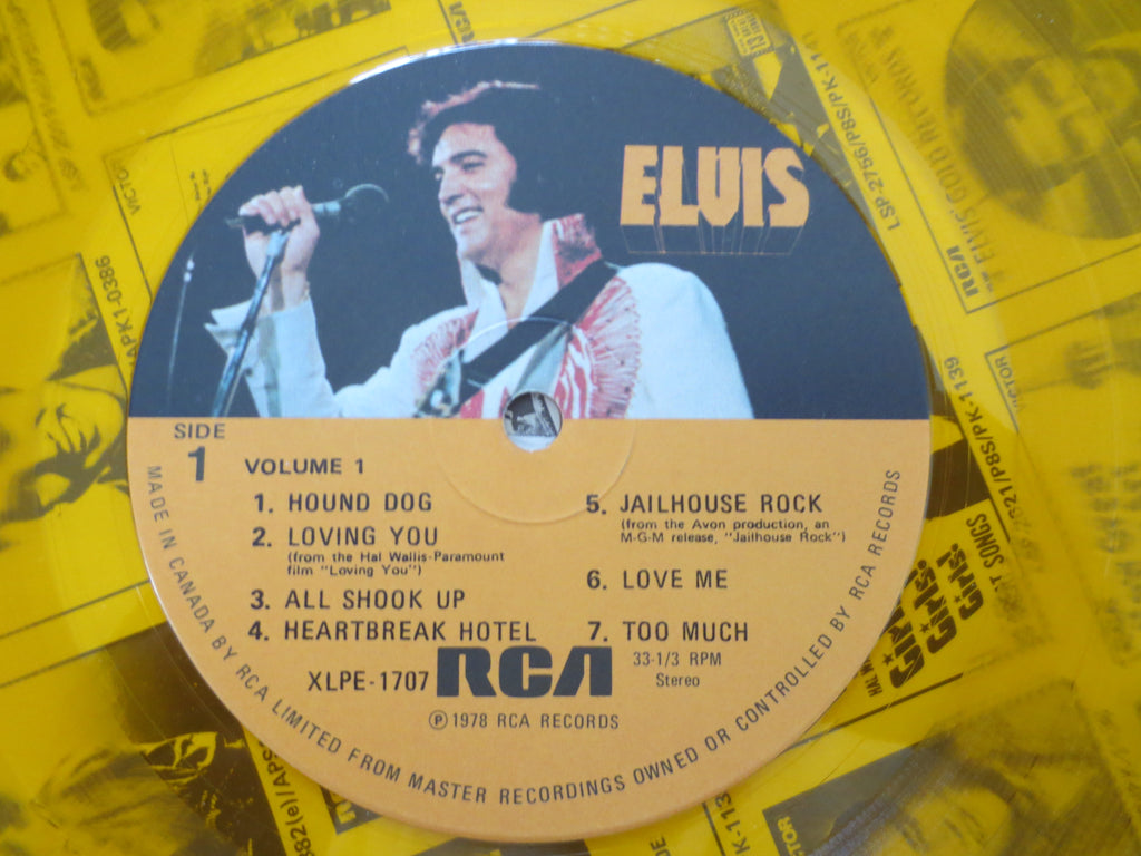 Elvis Presley – Elvis' Golden Records (1978) Gold Vinyl LP