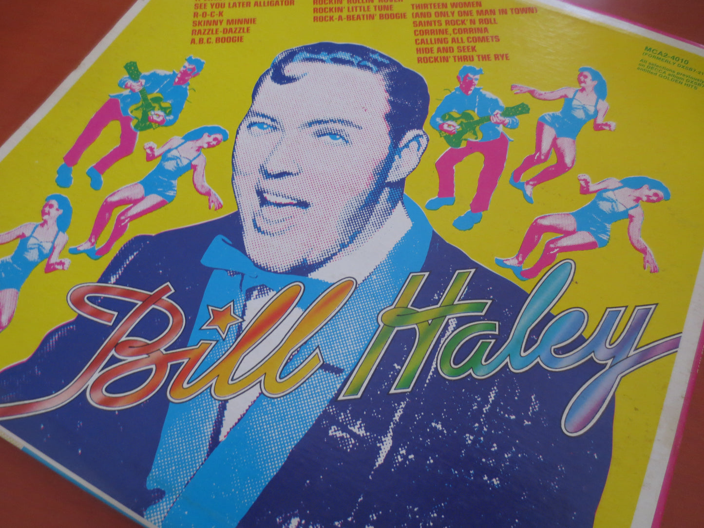 BILL HALEY, and the COMETS, Golden Hits, 2 Records, Rock and Roll, Bill Haley Record, Bill Haley Lp, Rock Lp, 1972 Records