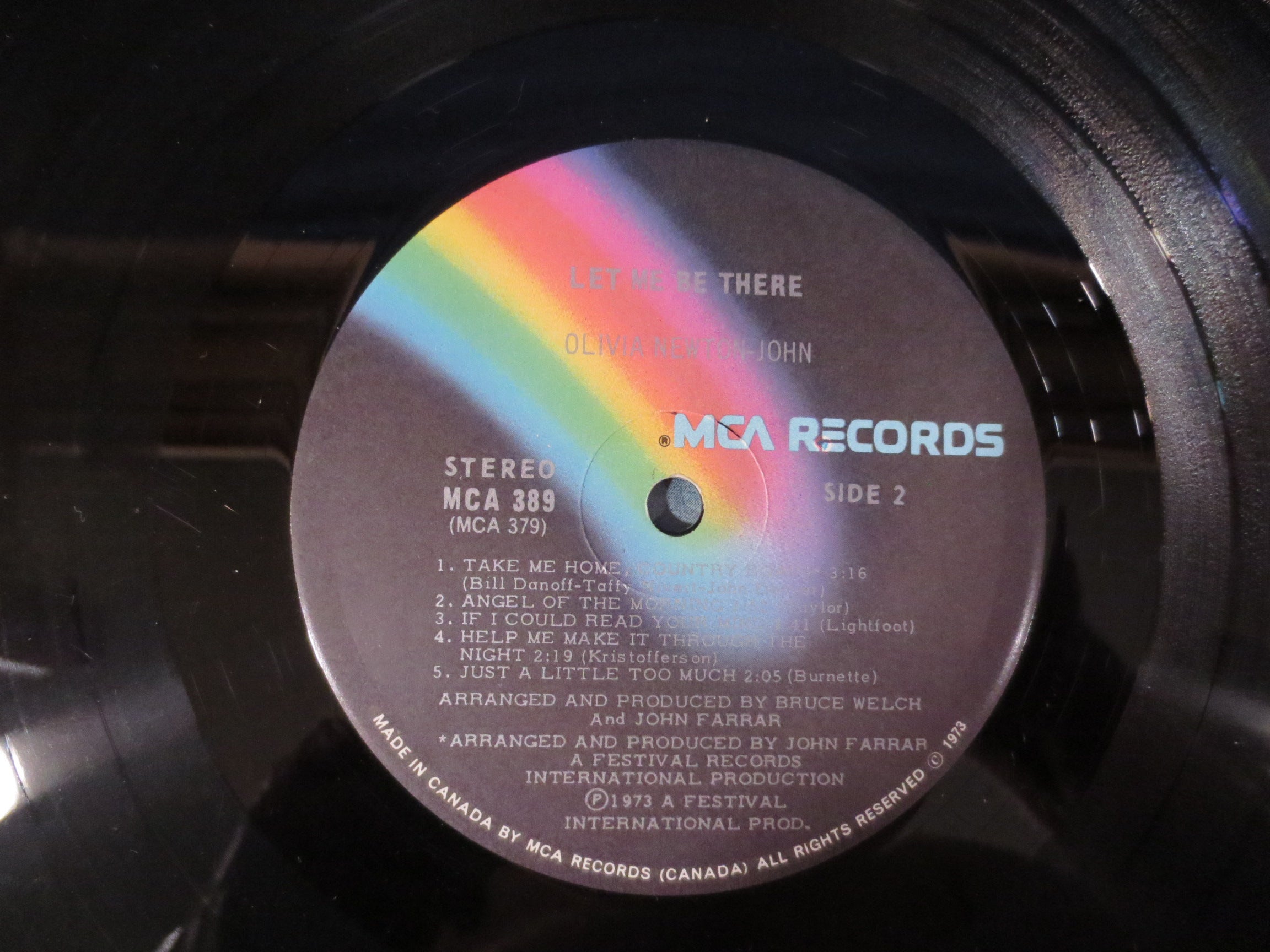 Olivia Newton-John – Let Me Be There (1973) Vinyl LP