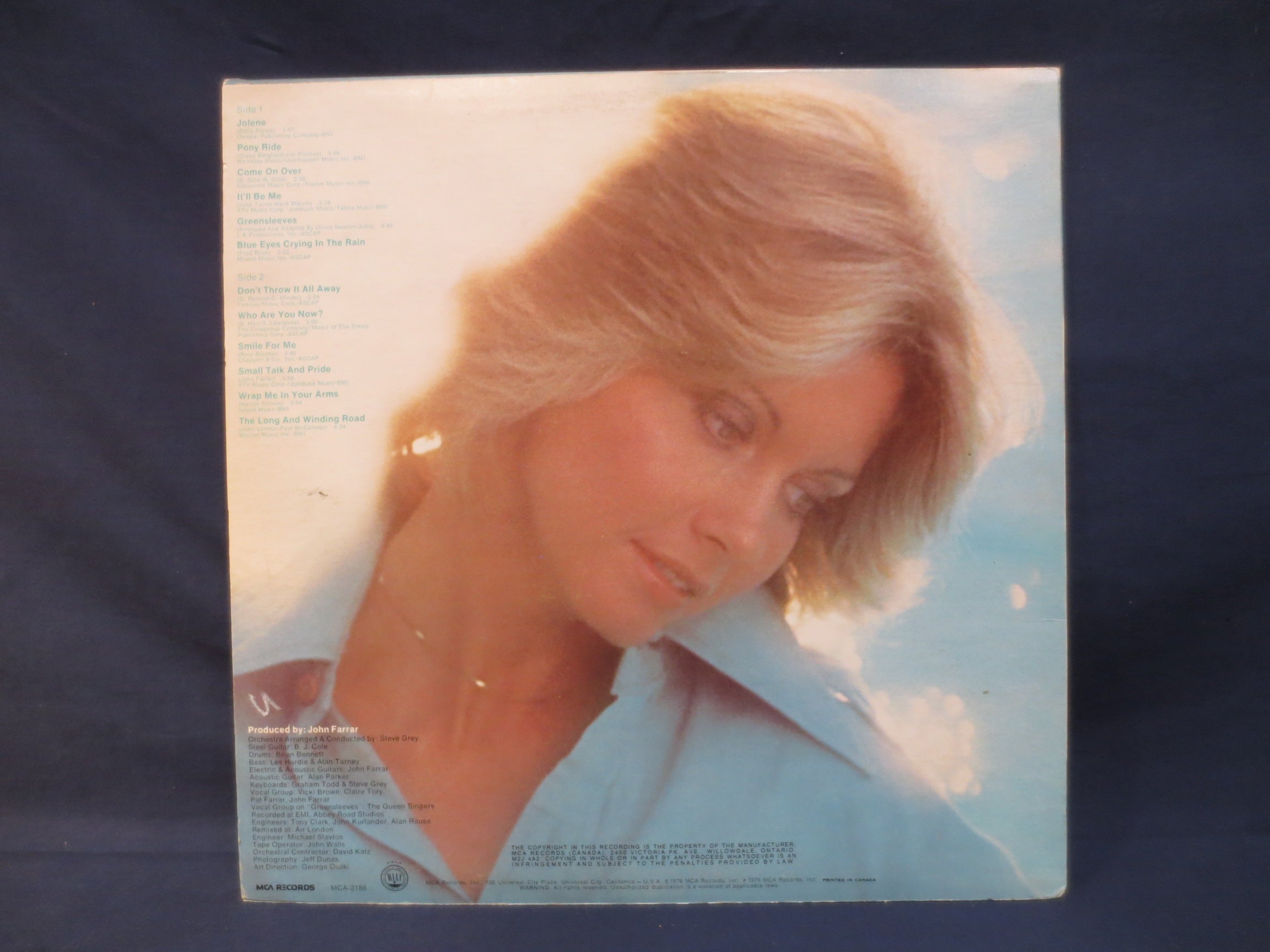 Olivia Newton-John – Come On Over (1976) Vinyl LP