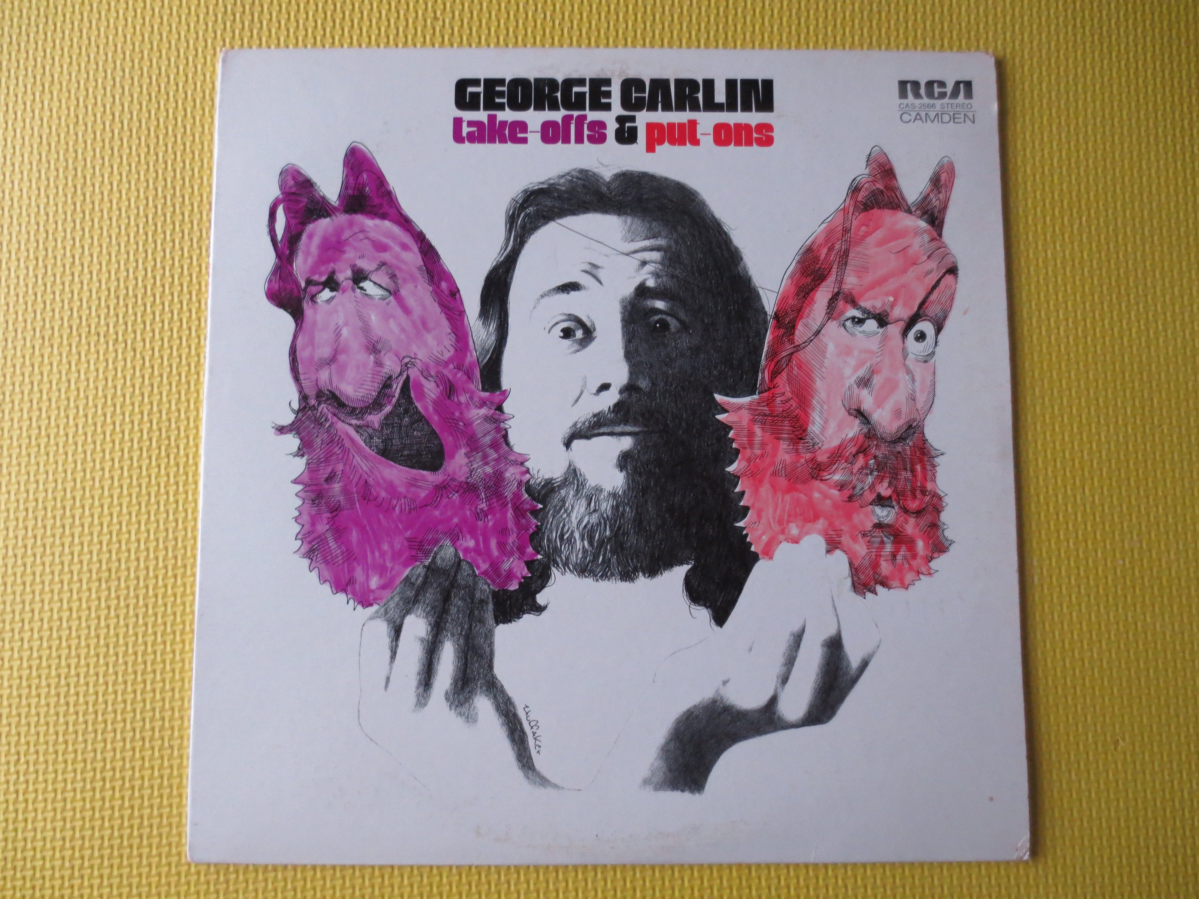 George Carlin – Take-Offs and Put-Ons (1972) Vinyl LP