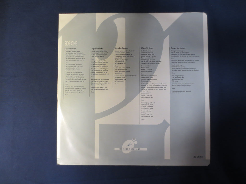 One to One – Forward Your Emotions (1985) Vinyl LP