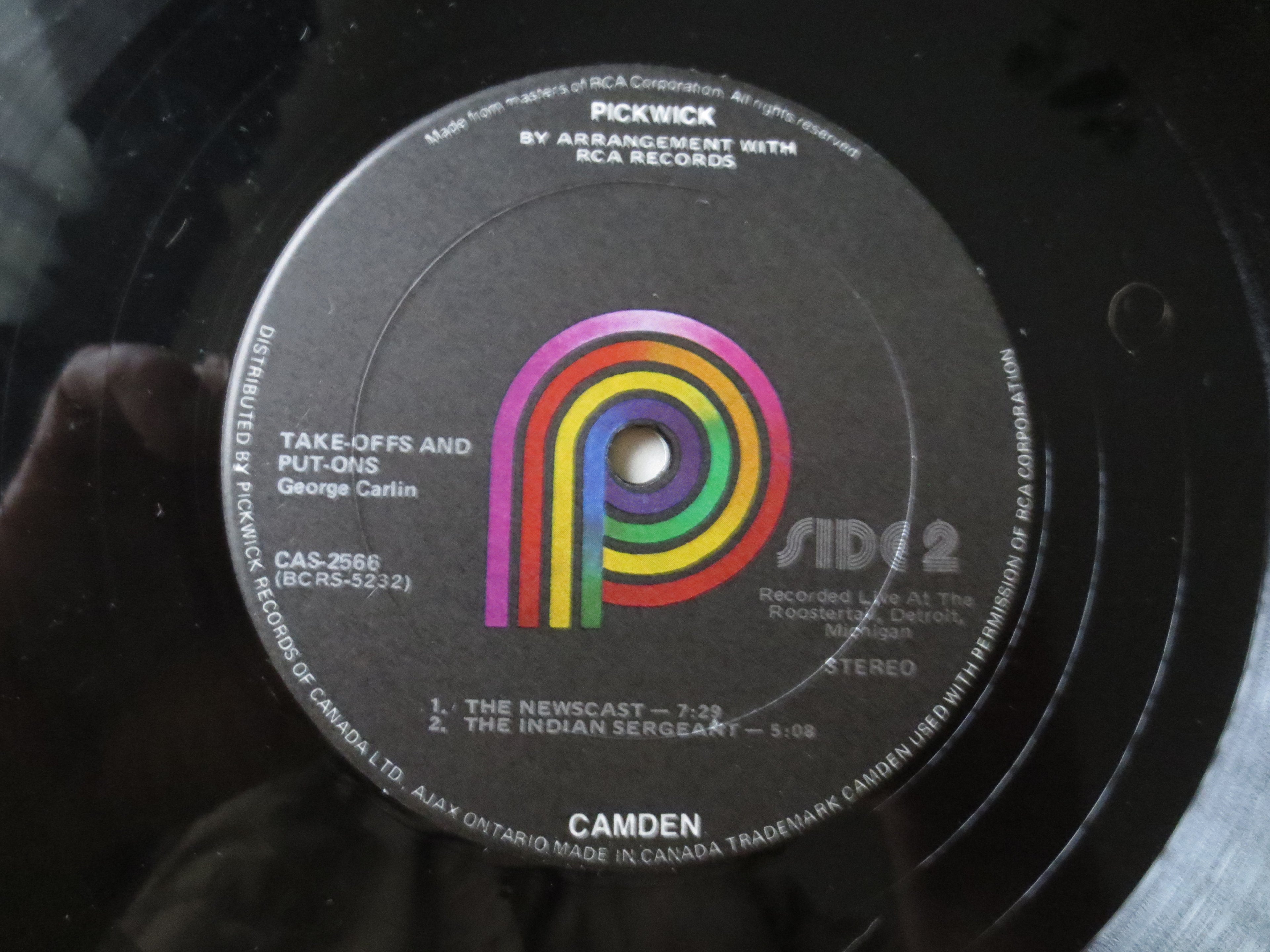 George Carlin – Take-Offs and Put-Ons (1972) Vinyl LP