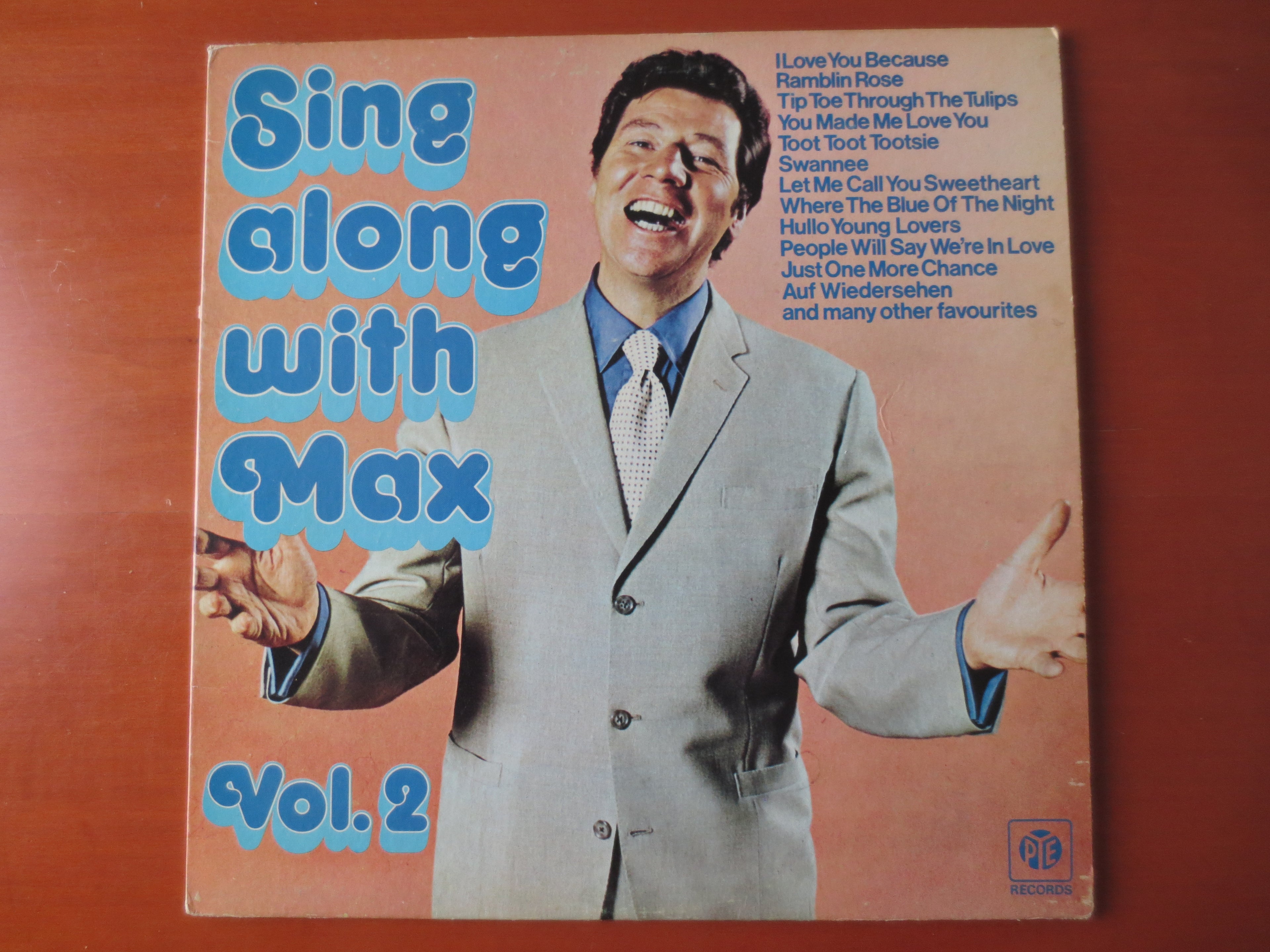 Max Bygraves – Sing Along With Max Vol. 2 (1972) Vinyl LP