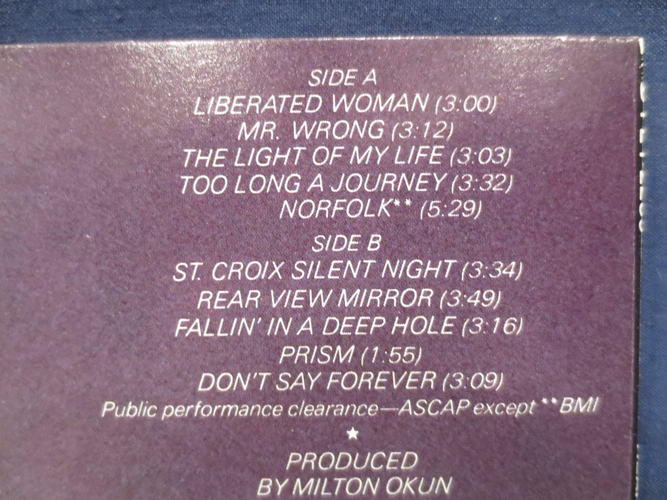 Starland Vocal Band – Rear View Mirror (1977) Vinyl LP