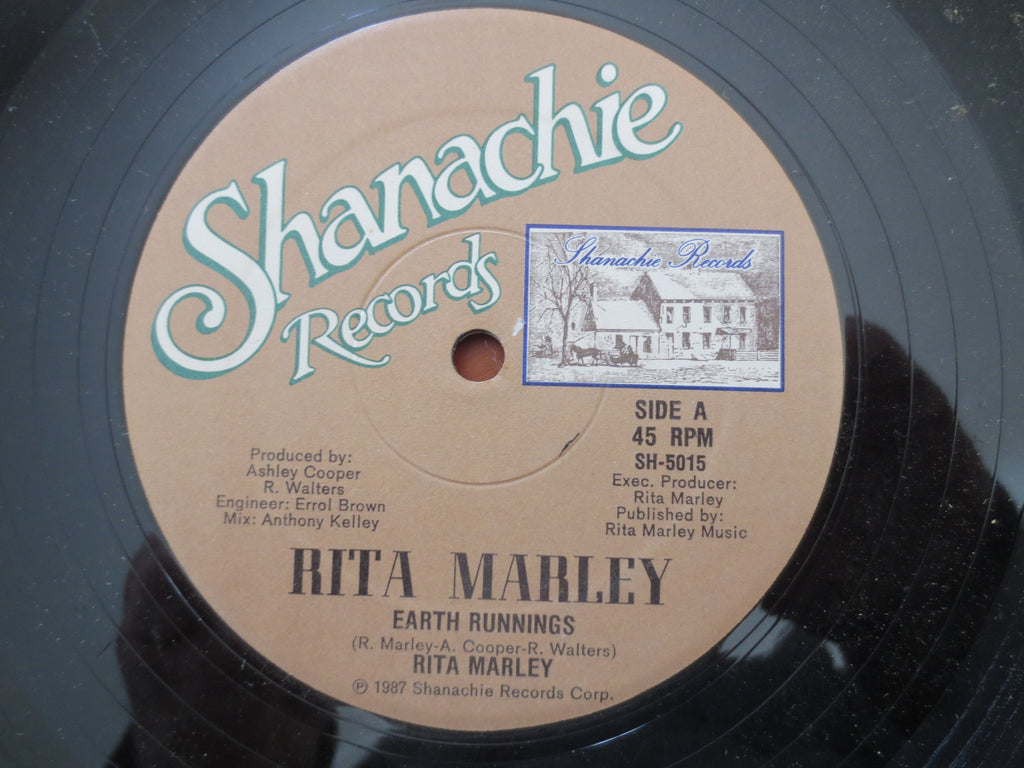 RITA MARLEY, EARTH Runnings, Reggae, 1987 Record, Vinyl Ep
