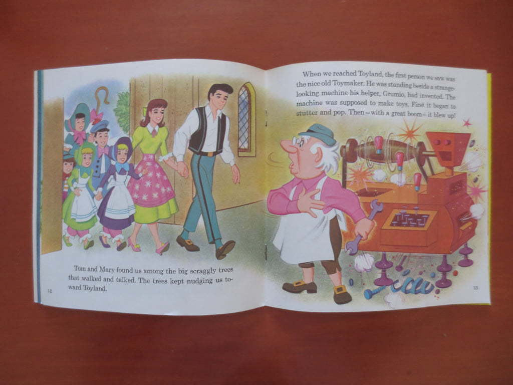 Disney – Babes in Toyland (1978) Vinyl LP with 24-Page Colour Book