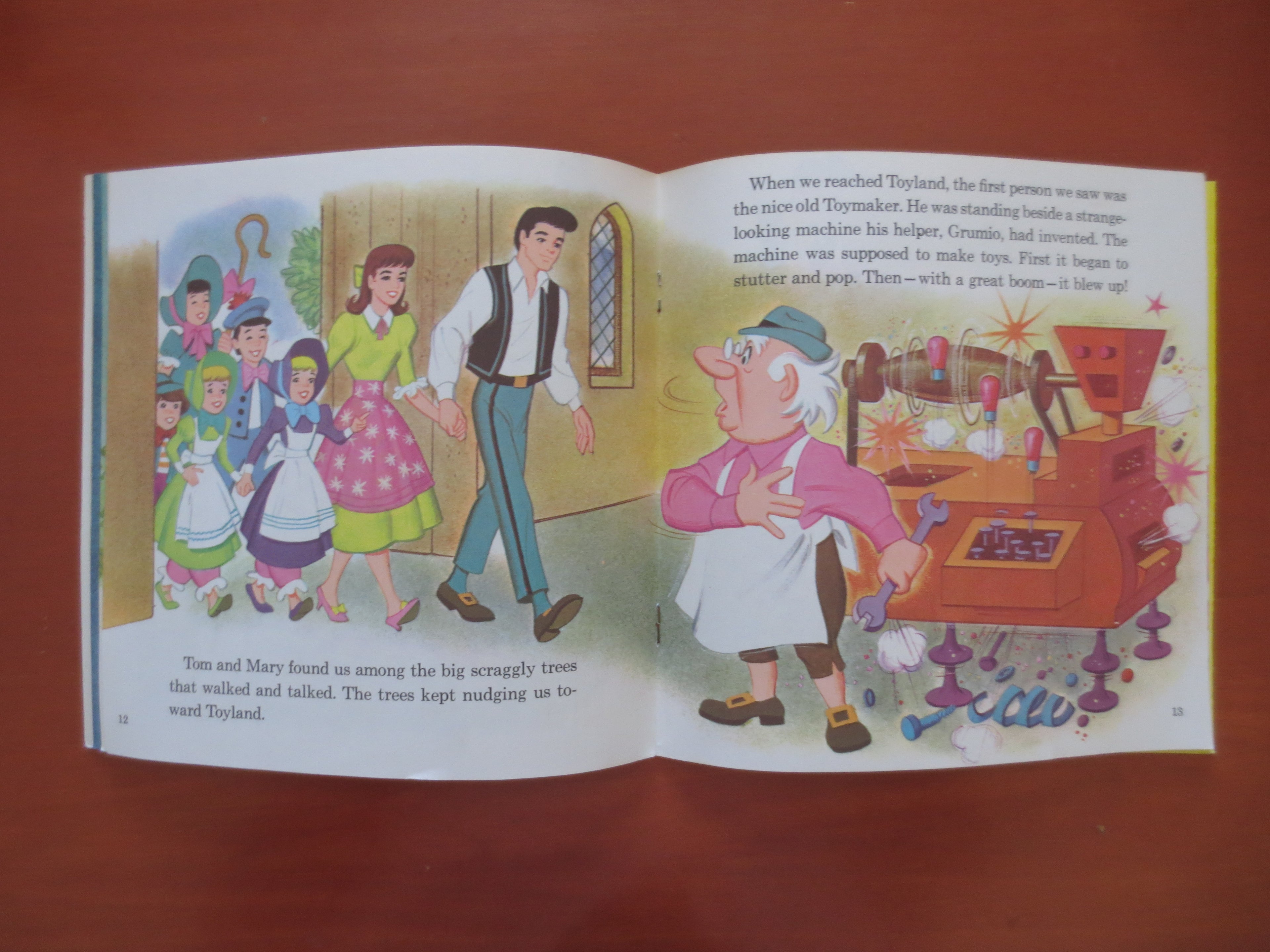 Disney – Babes in Toyland (1978) Vinyl LP with 24-Page Colour Book