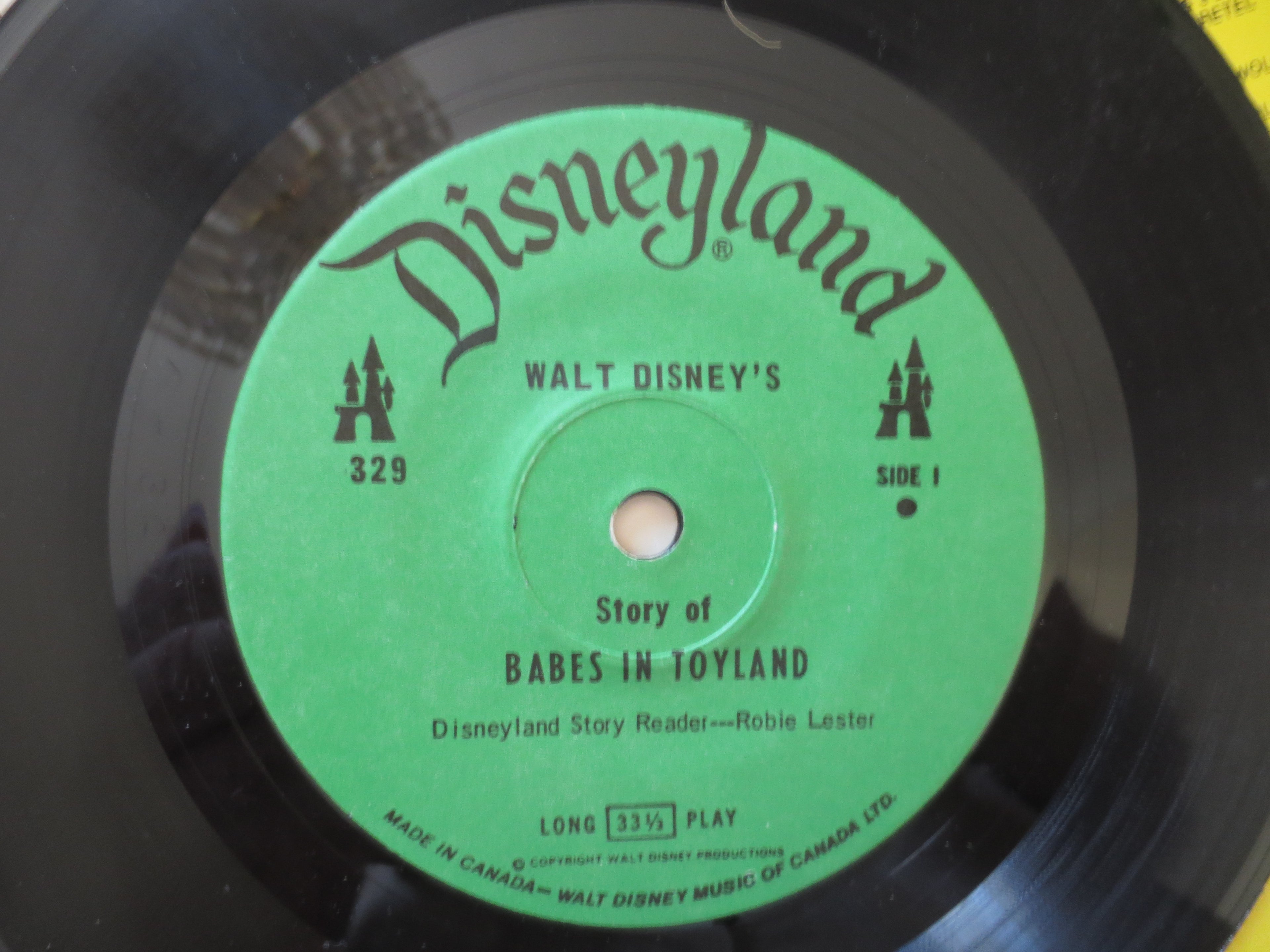Disney – Babes in Toyland (1978) Vinyl LP with 24-Page Colour Book