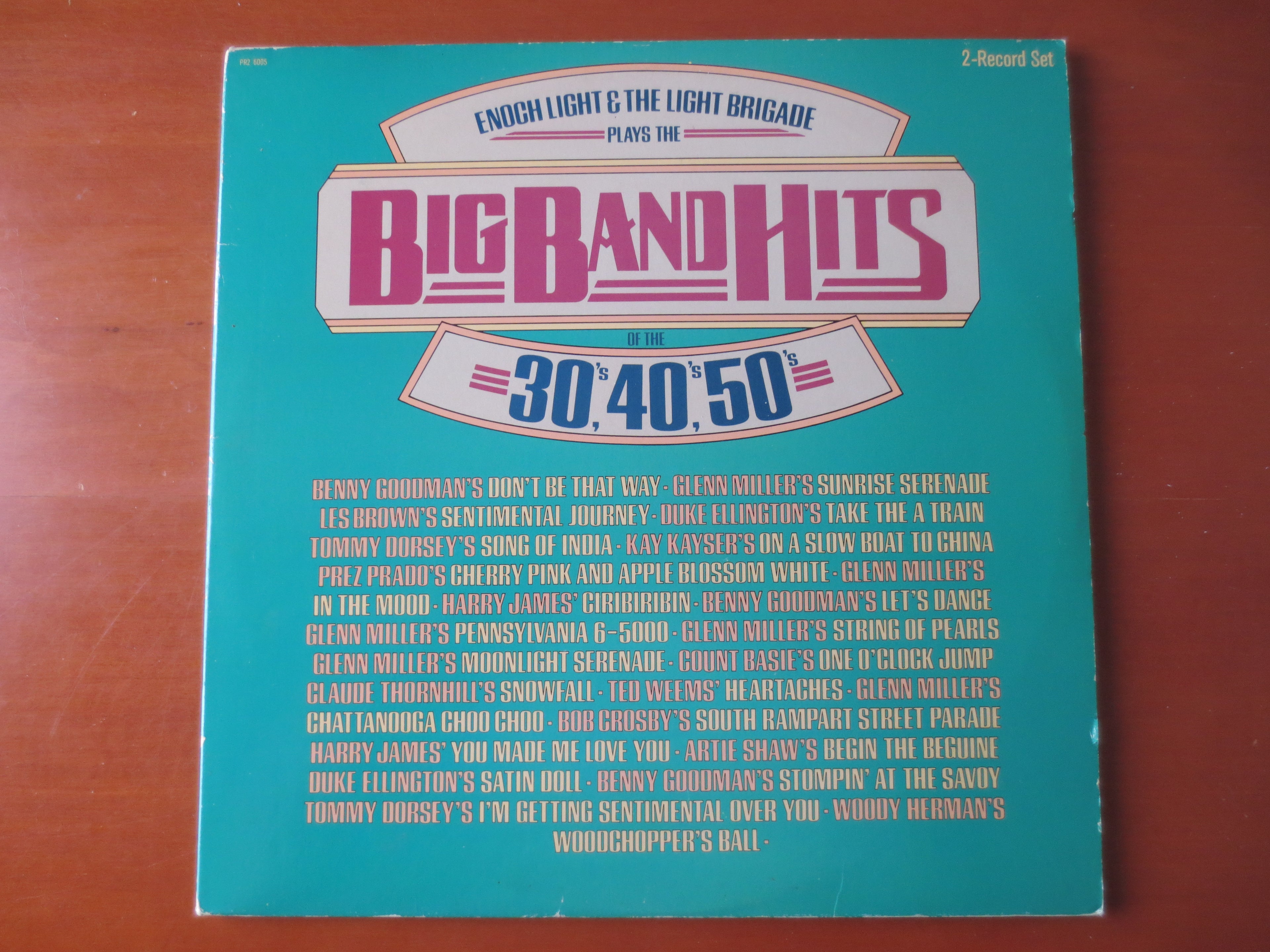 Vintage Enoch Light Vinyl Record: Big Band Hits, 30s-50s Jazz Album