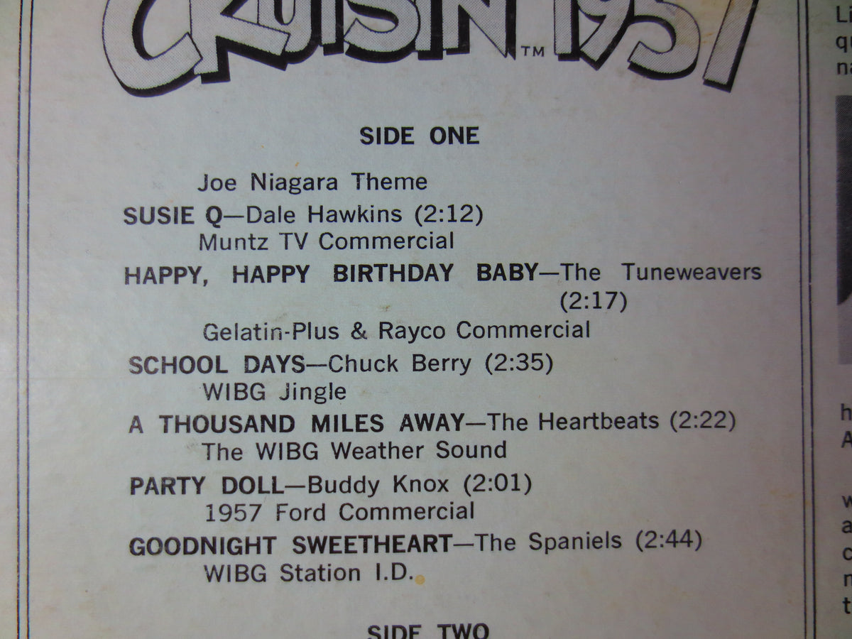 Cruisin' 1957 (1970) Vinyl LP