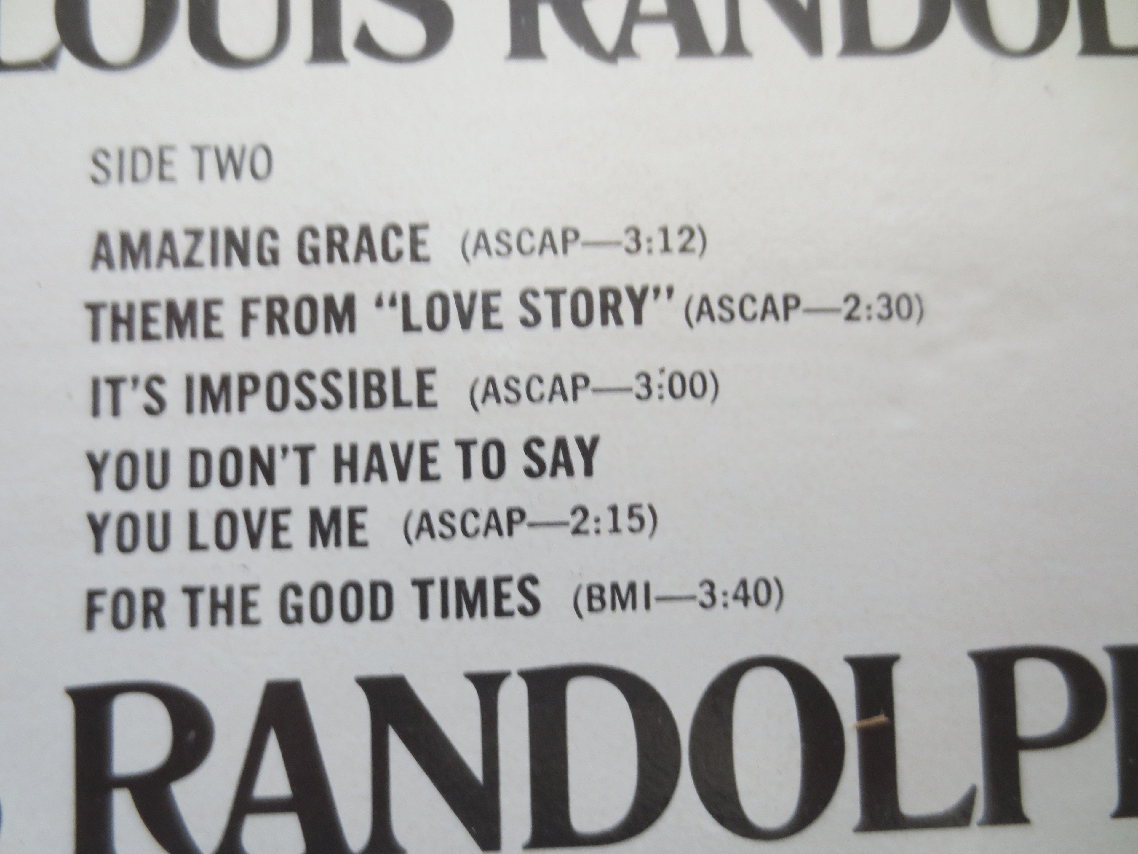 BOOTS RANDOLPH, HOMER Louis, Jazz Records, Jazz Vinyl, Vintage Vinyl, Record Vinyl, Vinyl Records, Sax Lp, 1966 Records