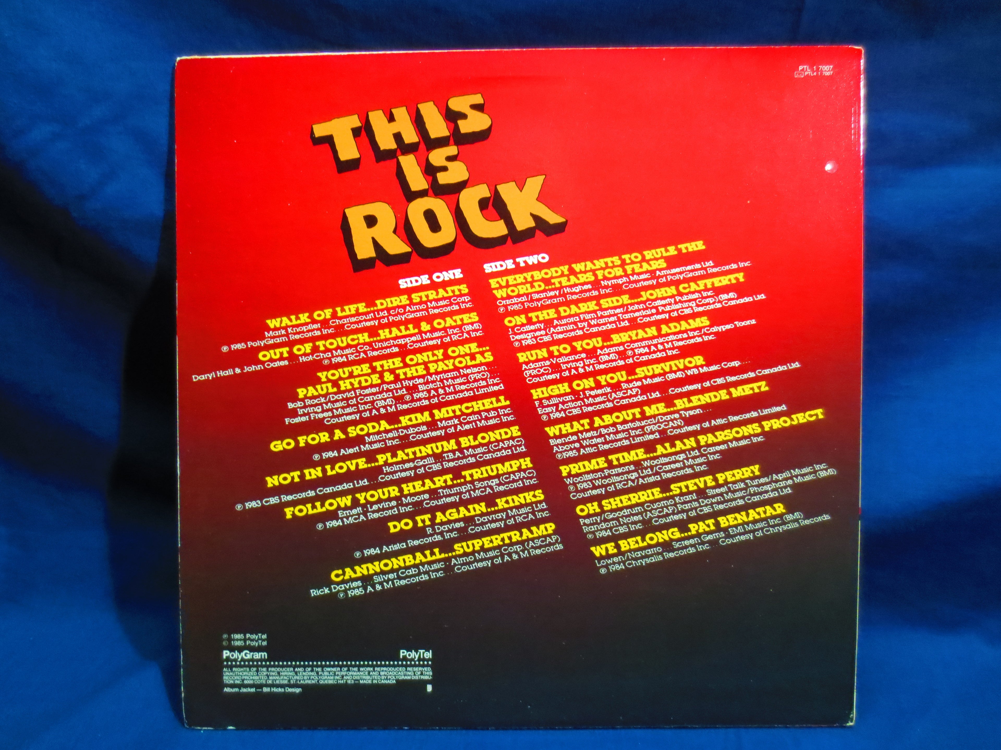 Various Artists – This Is Rock (1985) [Vinyl LP]