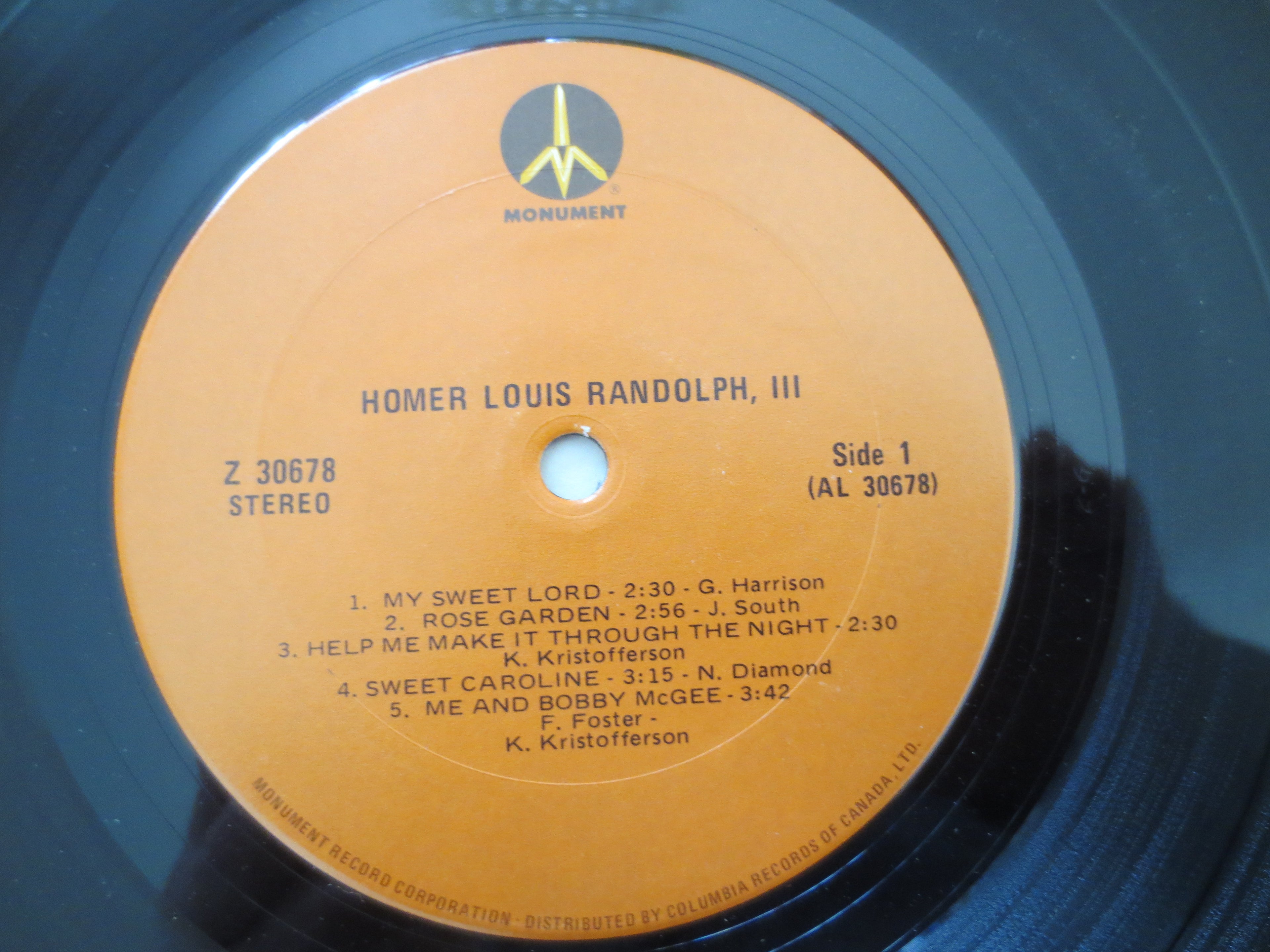 Boots Randolph – Homer Louis Randolph III (1966) Vinyl LP