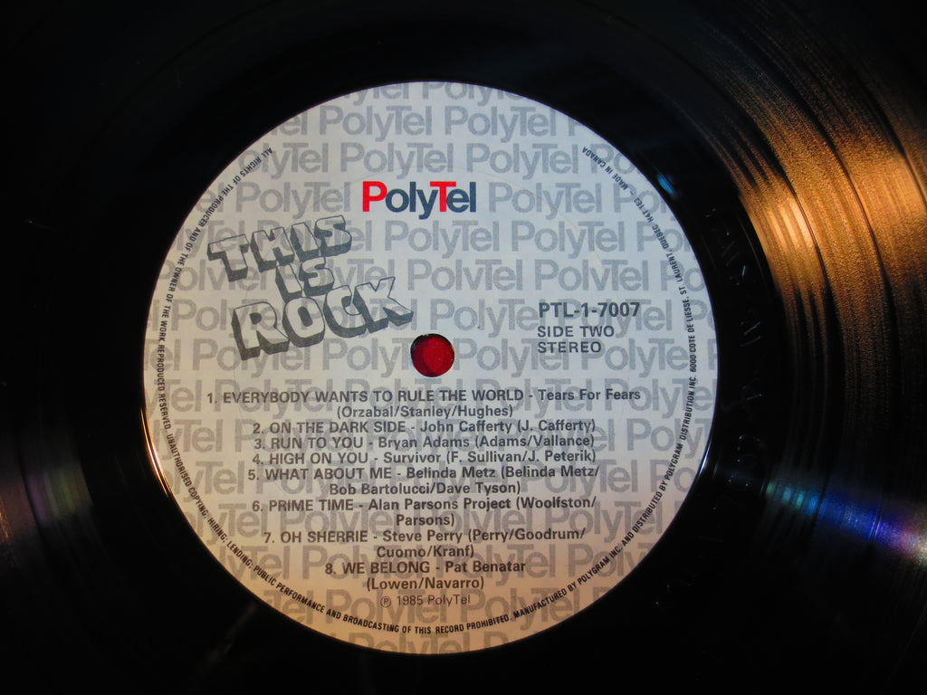 Various Artists – This Is Rock (1985) Vinyl LP