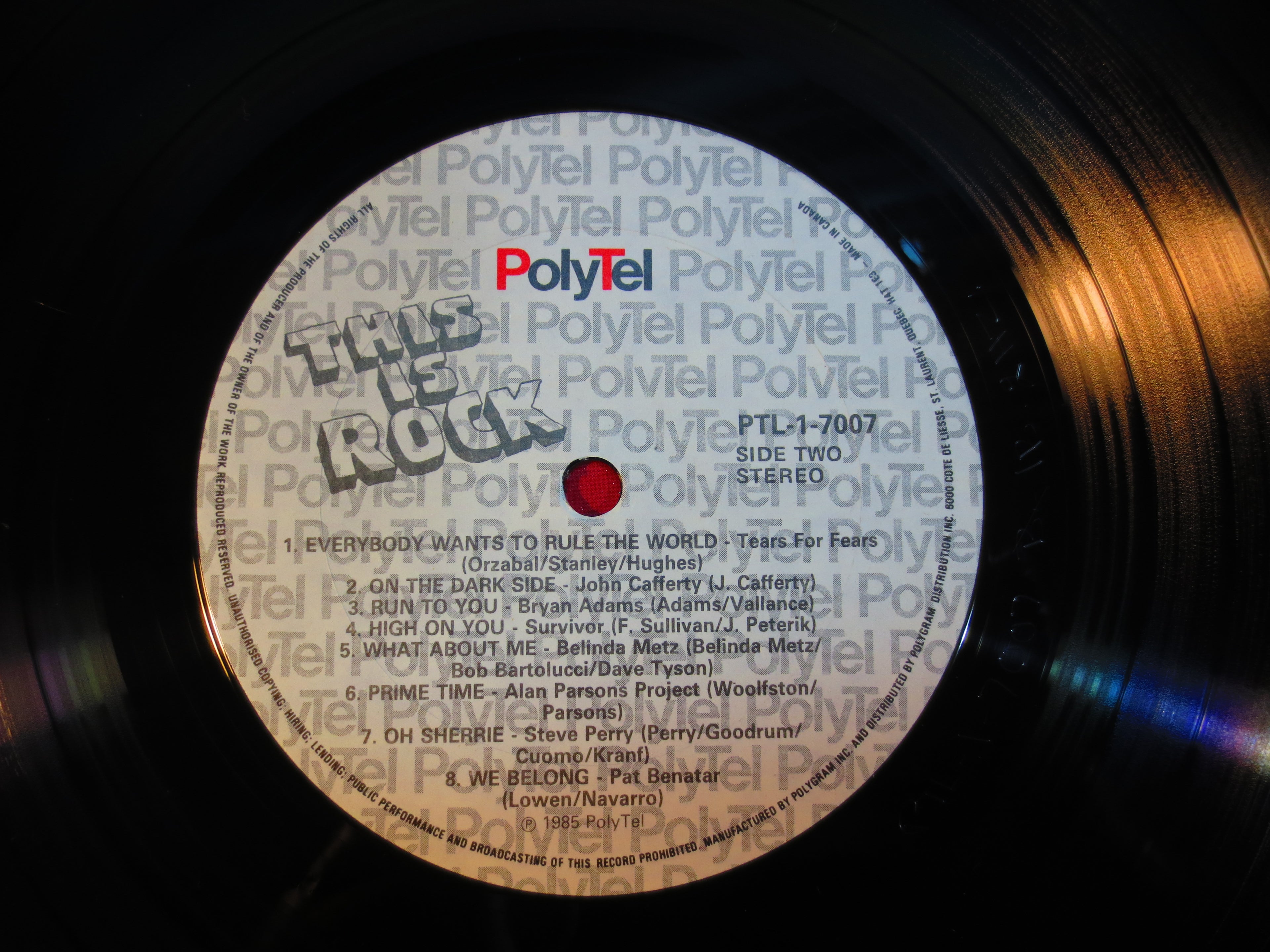 Various Artists – This Is Rock (1985) [Vinyl LP]