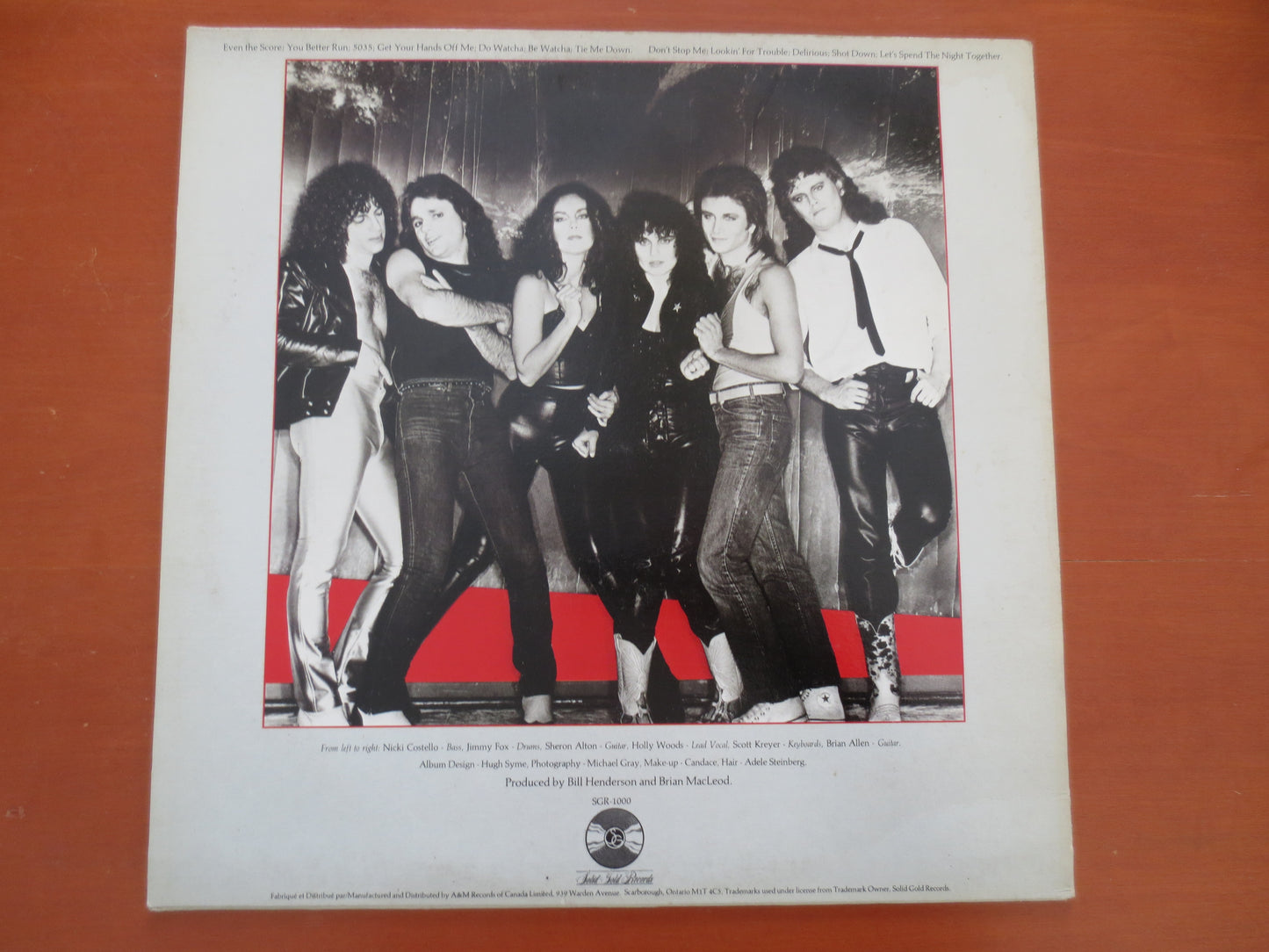 TORONTO, Lookin' For TROUBLE, TORONTO Lp, Rock Records, Toronto Album, Rock Lp, Toronto Record, Vinyl Records, 1980 Records