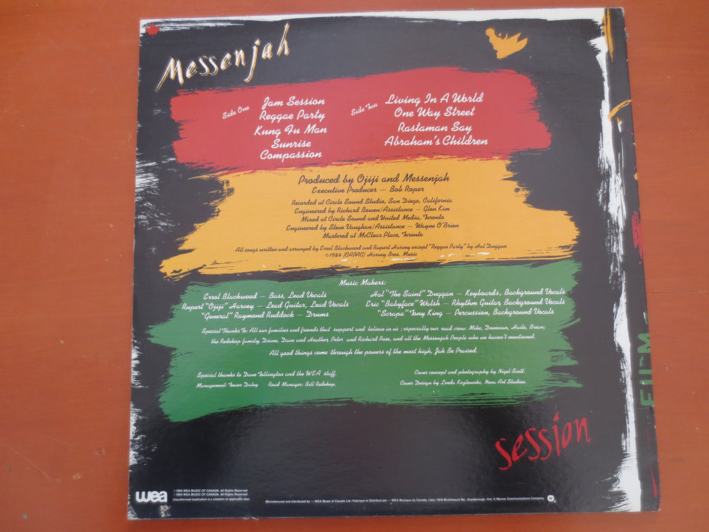 Messenjah – Session (1984) Vinyl LP