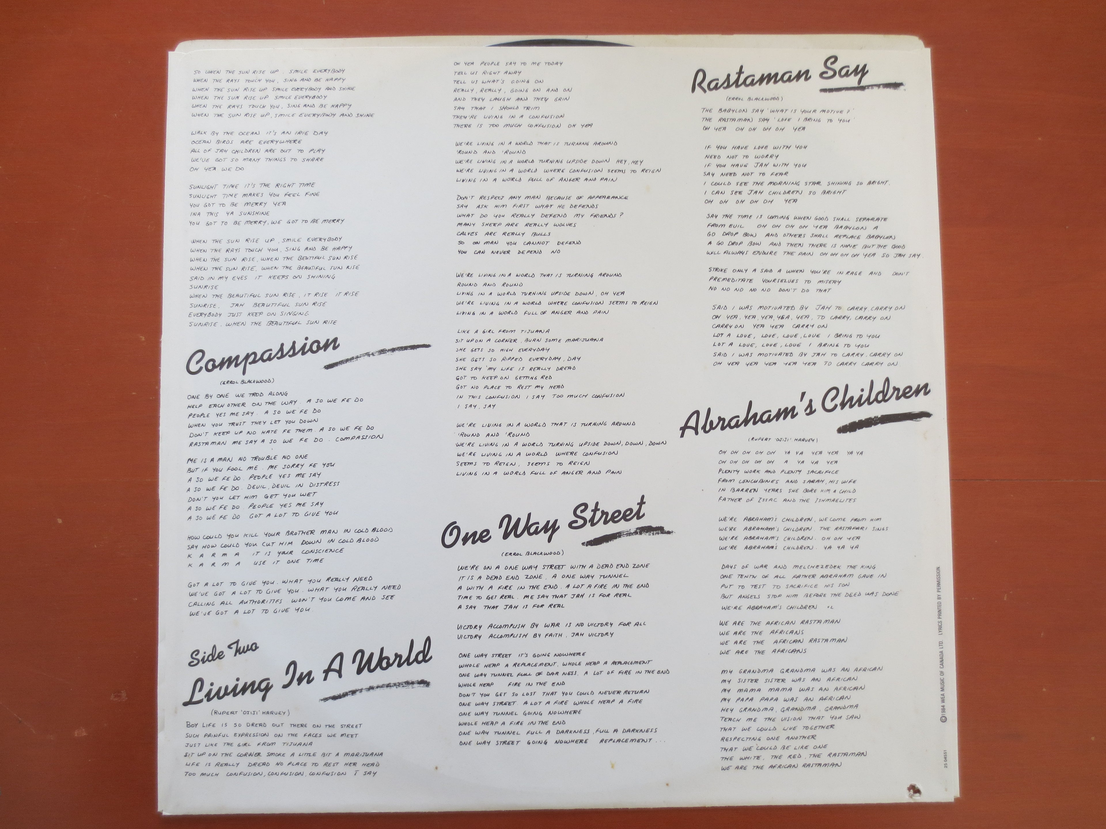 Messenjah – Session (1984) Vinyl LP
