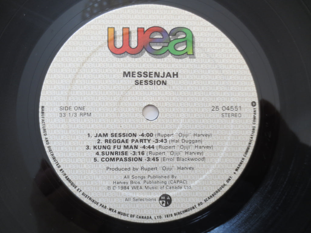 Messenjah – Session (1984) Vinyl LP