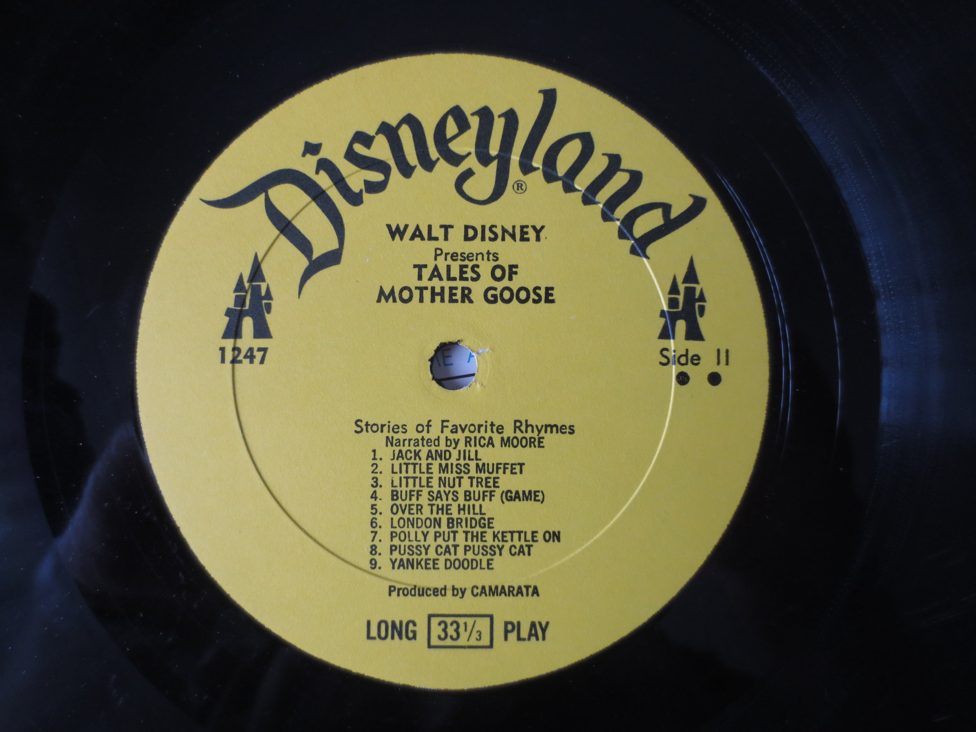 Tales of Mother Goose, Vol. 3 – Disneyland Records (1963) Vinyl LP