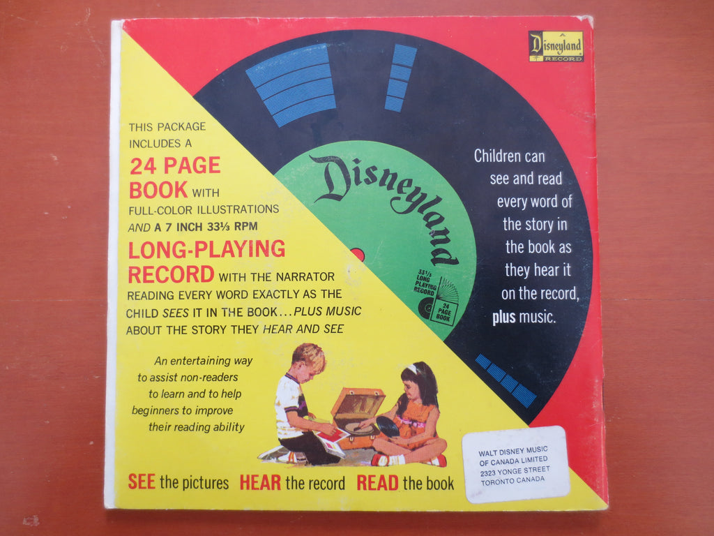 The UGLY DUCKLING, DISNEYLAND Records, Disney Album, Disney Records, Disney Vinyl, Kids Lp, Disneyland Vinyl, 1970 Records