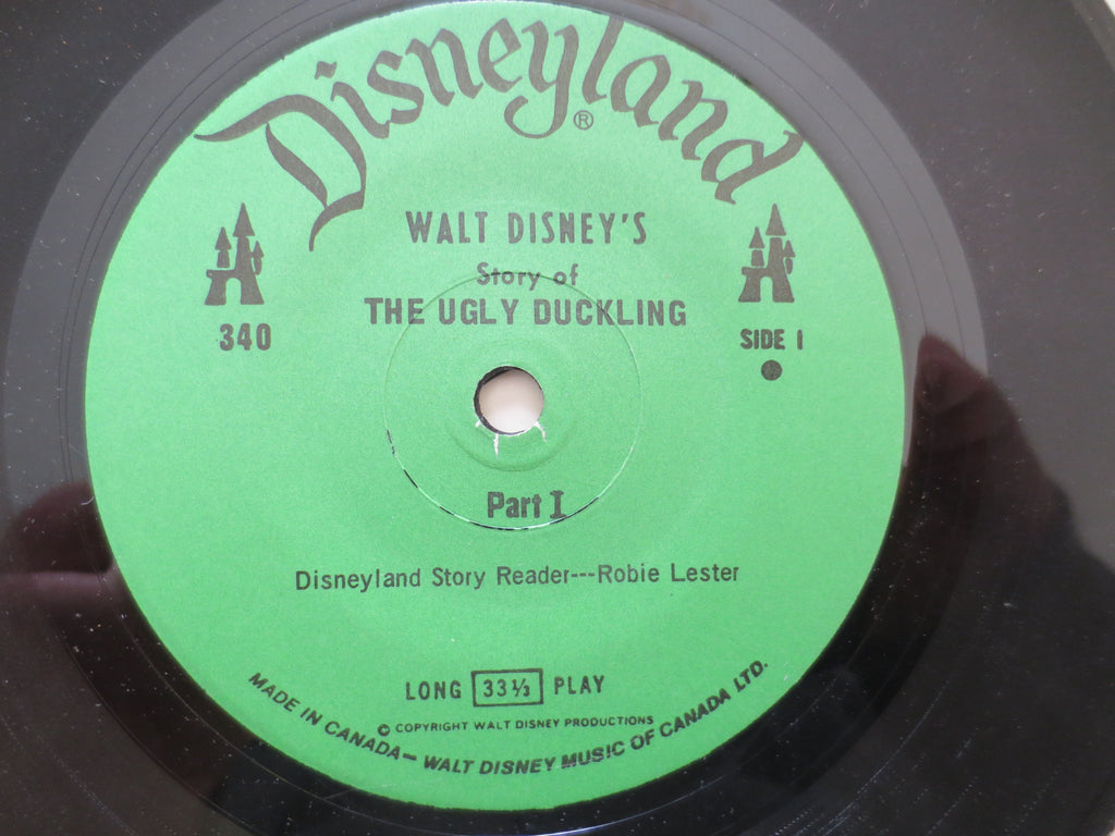 The UGLY DUCKLING, DISNEYLAND Records, Disney Album, Disney Records, Disney Vinyl, Kids Lp, Disneyland Vinyl, 1970 Records