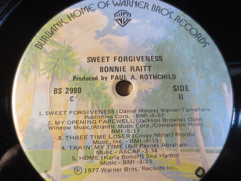 Bonnie Raitt – Sweet Forgiveness (1977) Vinyl LP