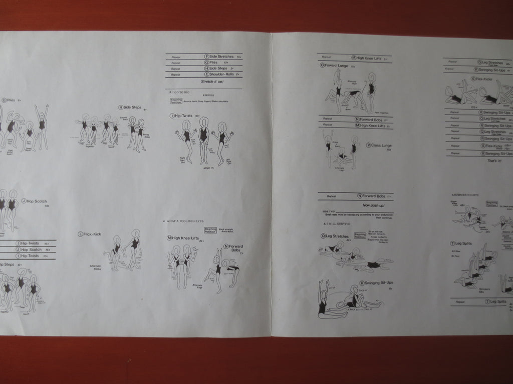 Carol Hensel – Exercise and Dance Program, Volume One (1980) Vinyl LP