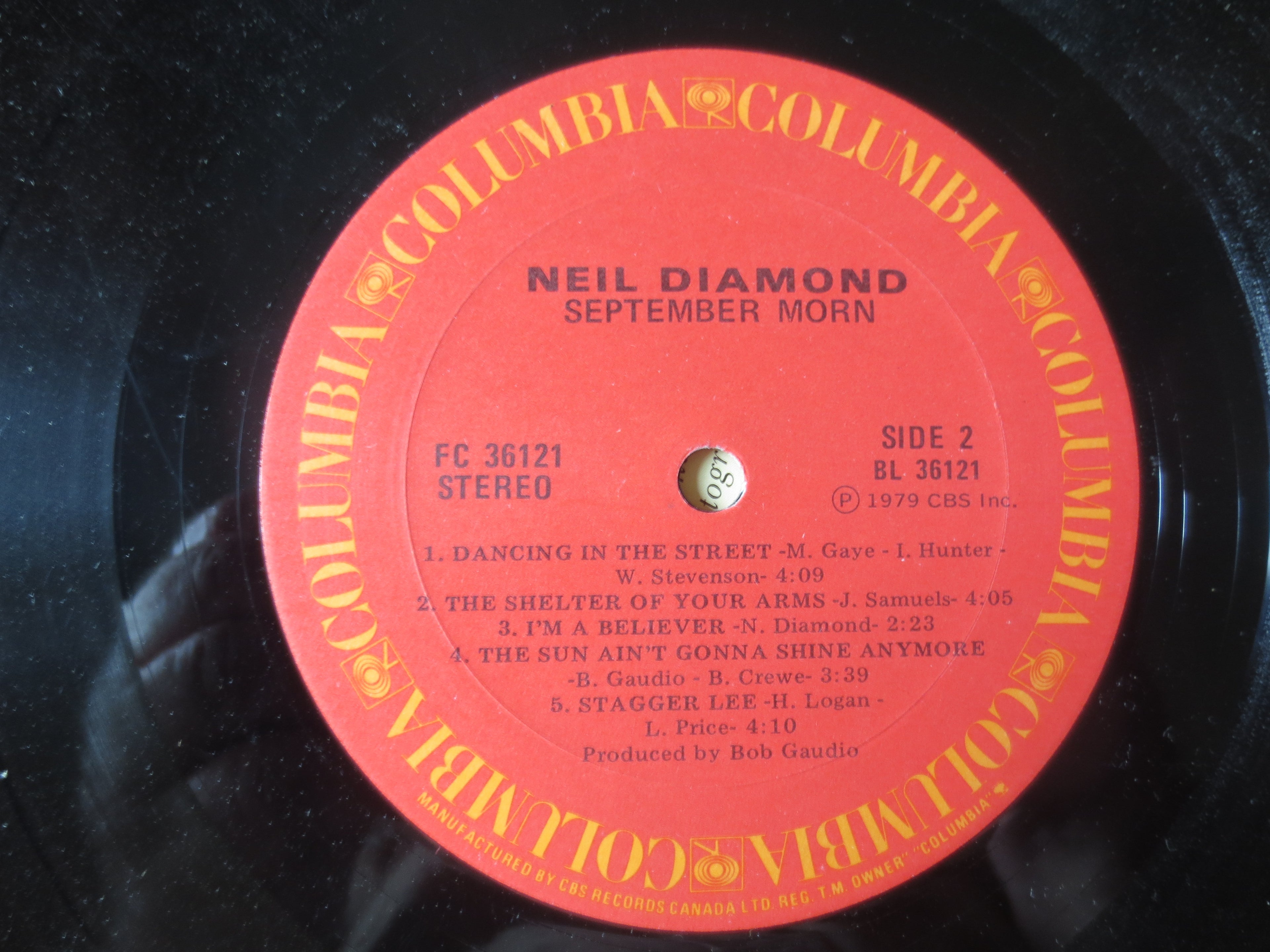 Neil Diamond – September Morn (1979) Vinyl LP