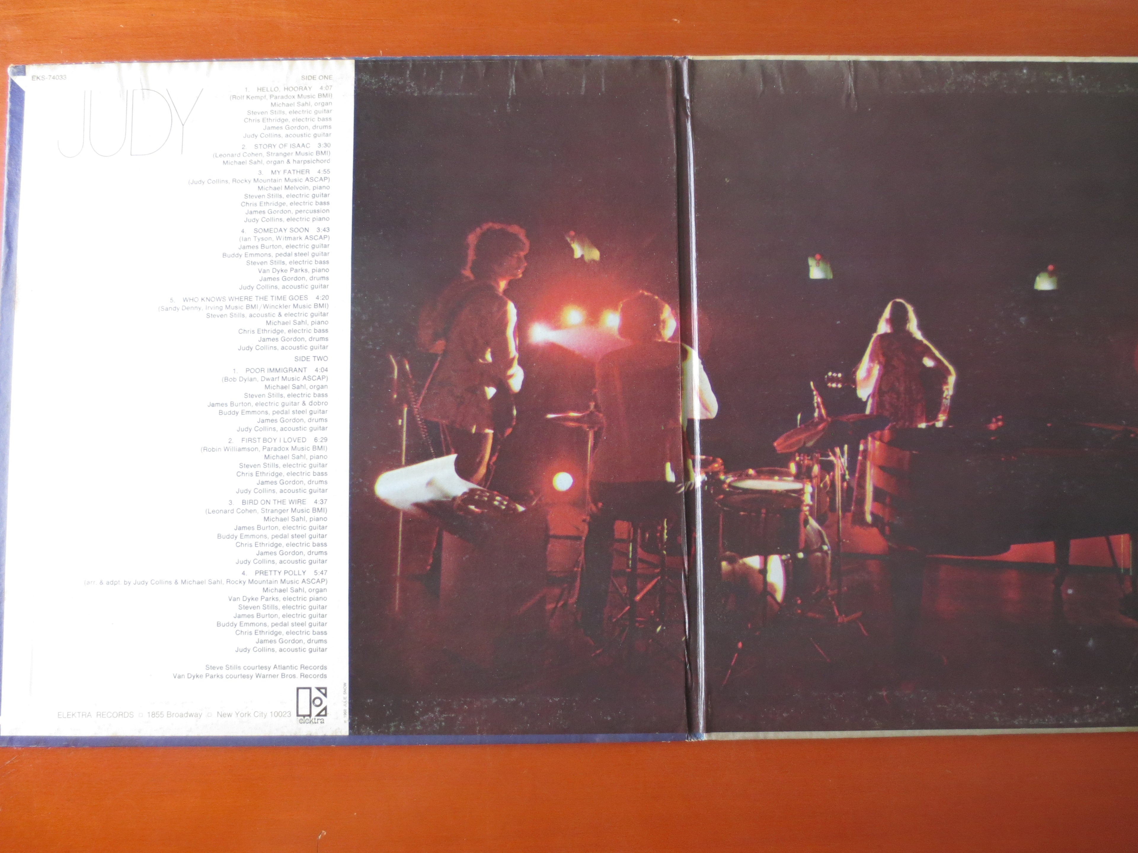 Judy Collins – Who Knows Where the Time Goes (1968) Vinyl LP
