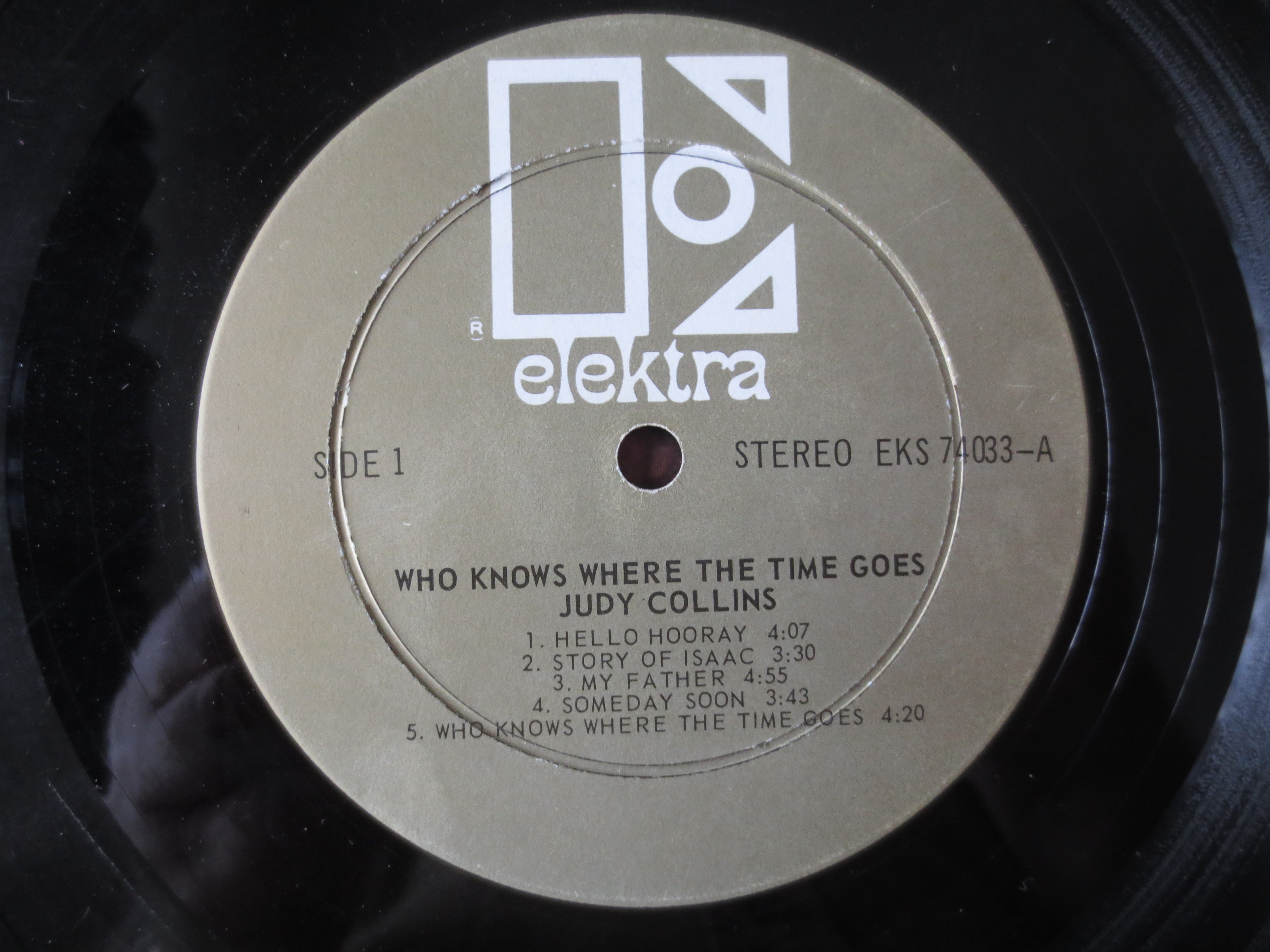 Judy Collins – Who Knows Where the Time Goes (1968) Vinyl LP