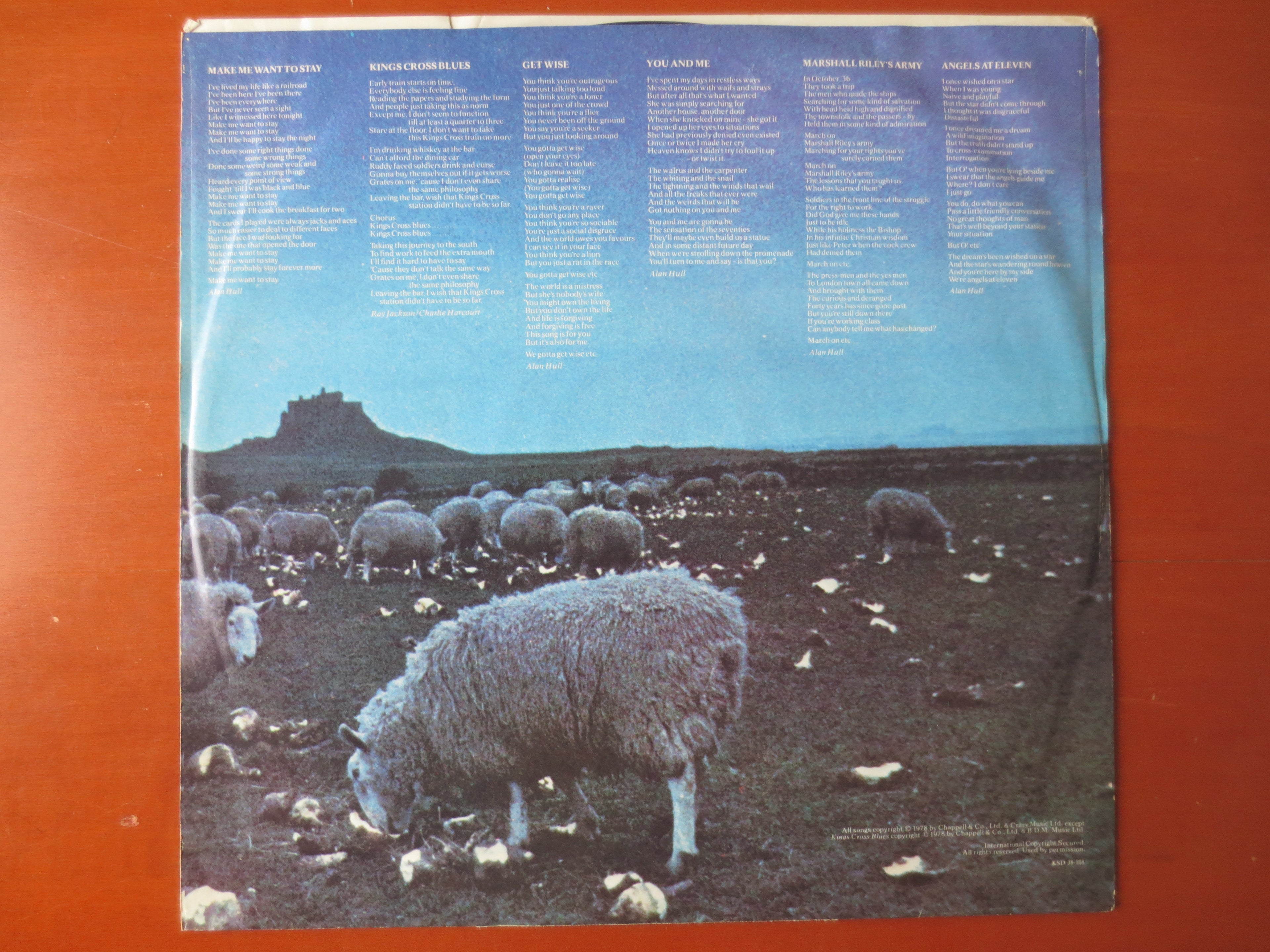 Lindisfarne – Back and Fourth (1978) Vinyl LP