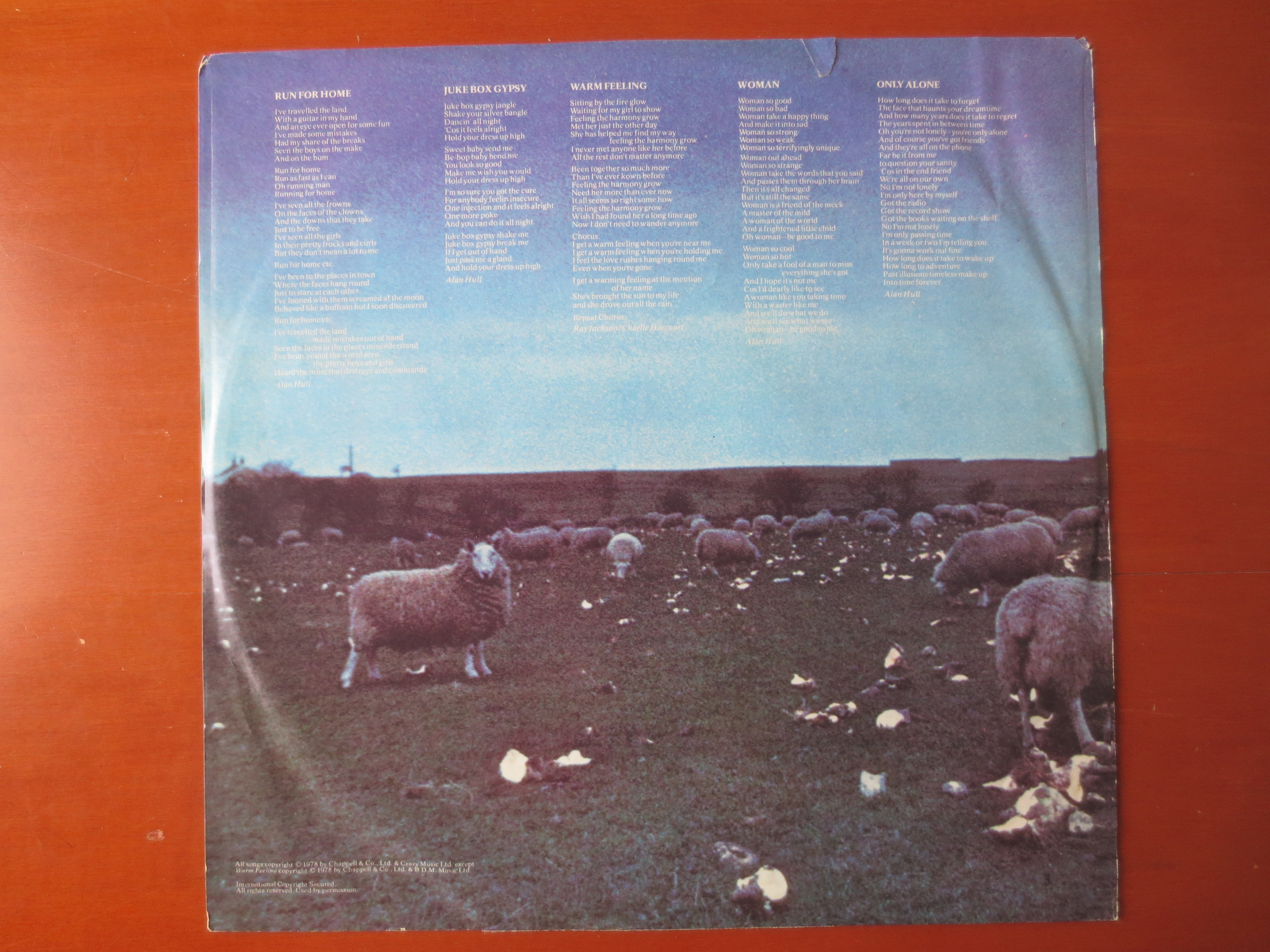 Lindisfarne – Back and Fourth (1978) Vinyl LP